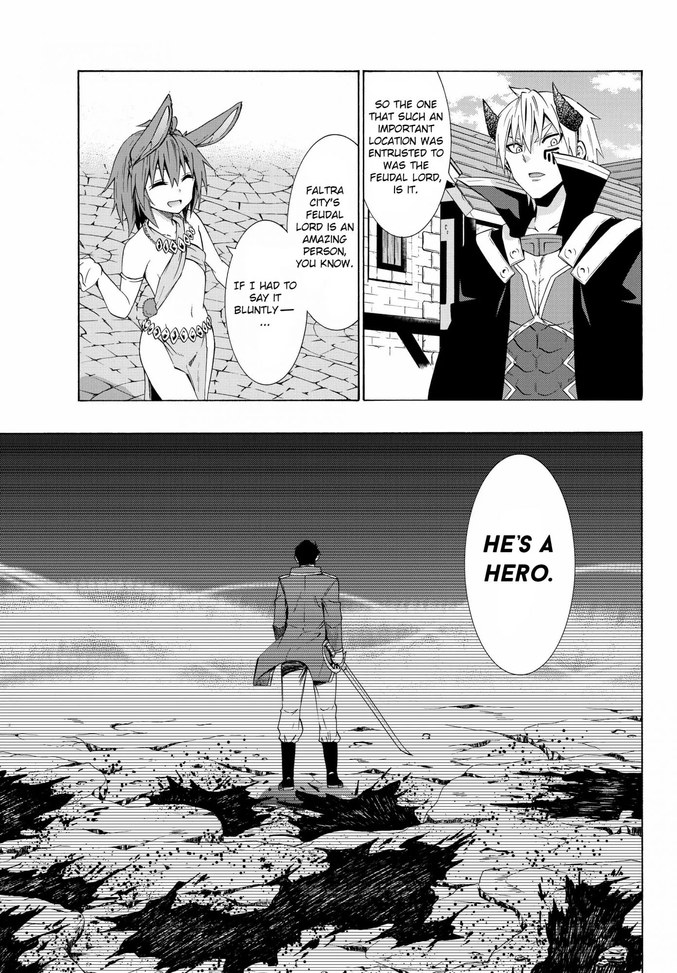 Isekai Maou to Shoukan Shoujo Dorei Majutsu Chapter 13.1 page 7 - Chapter 13.1: Trying Out Meeting with the Feudal Lord I (1)
