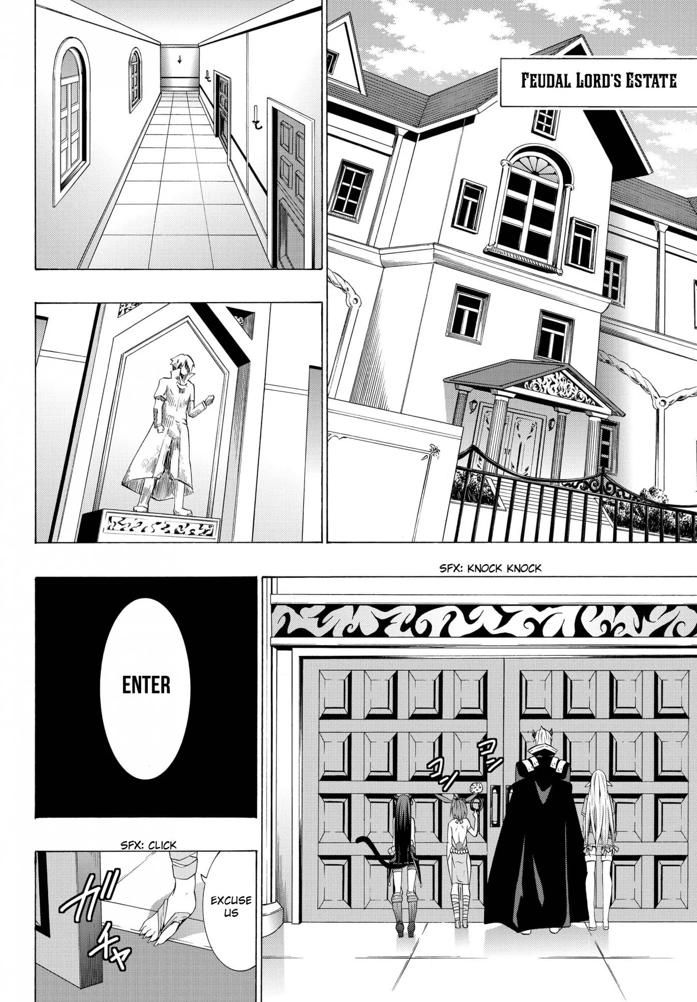 Isekai Maou to Shoukan Shoujo Dorei Majutsu Chapter 13.2 page 1 - Chapter 13.2: Trying Out Meeting with the Feudal Lord I (2)