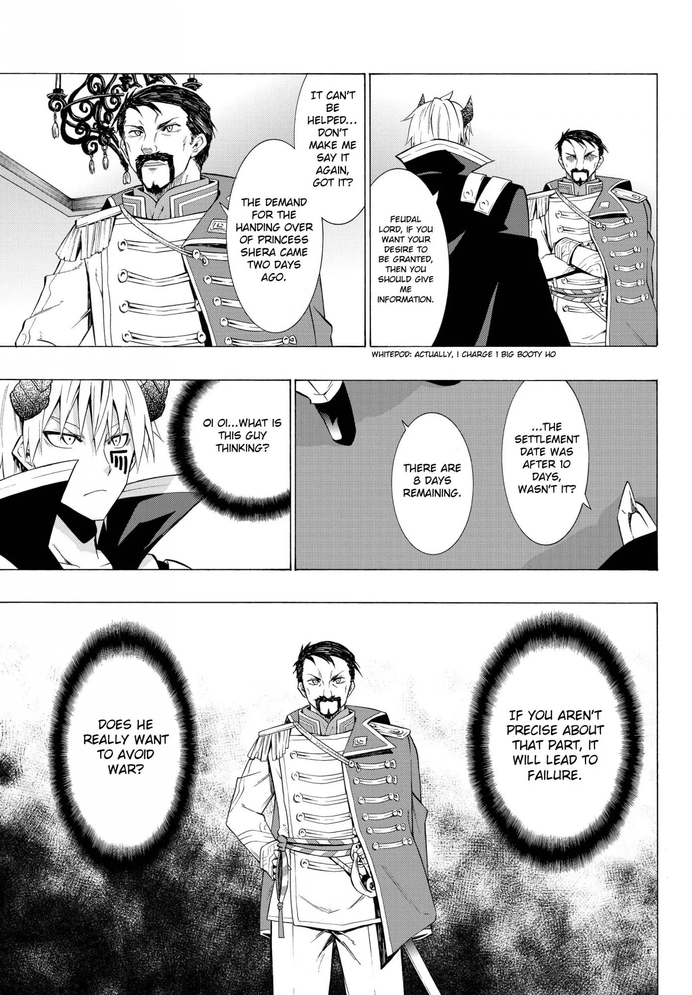 Isekai Maou to Shoukan Shoujo Dorei Majutsu Chapter 13.2 page 10 - Chapter 13.2: Trying Out Meeting with the Feudal Lord I (2)