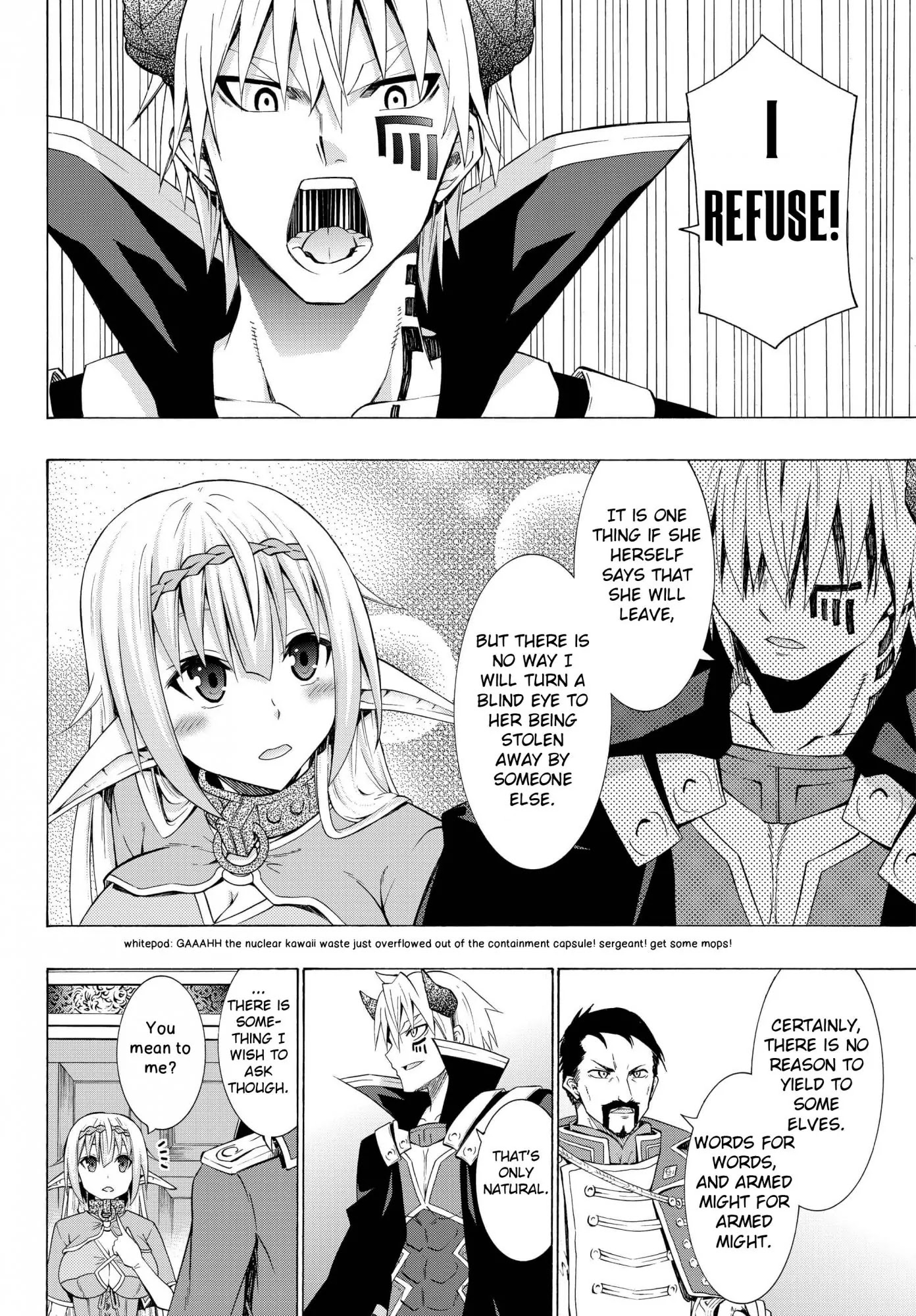Isekai Maou to Shoukan Shoujo Dorei Majutsu Chapter 13.2 page 13 - Chapter 13.2: Trying Out Meeting with the Feudal Lord I (2)