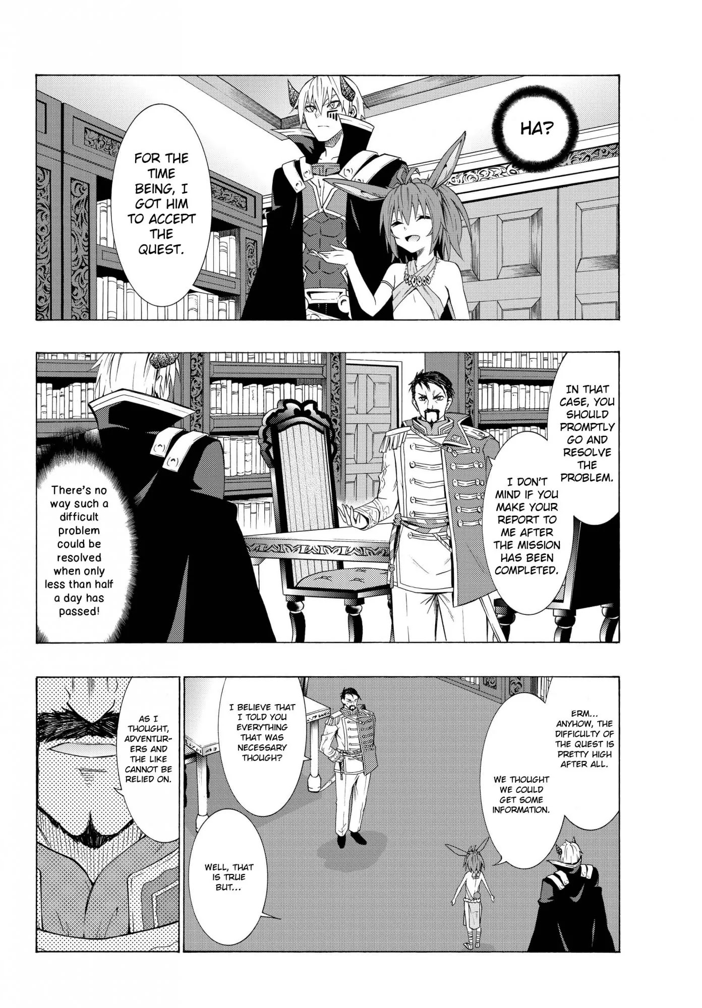 Isekai Maou to Shoukan Shoujo Dorei Majutsu Chapter 13.2 page 3 - Chapter 13.2: Trying Out Meeting with the Feudal Lord I (2)