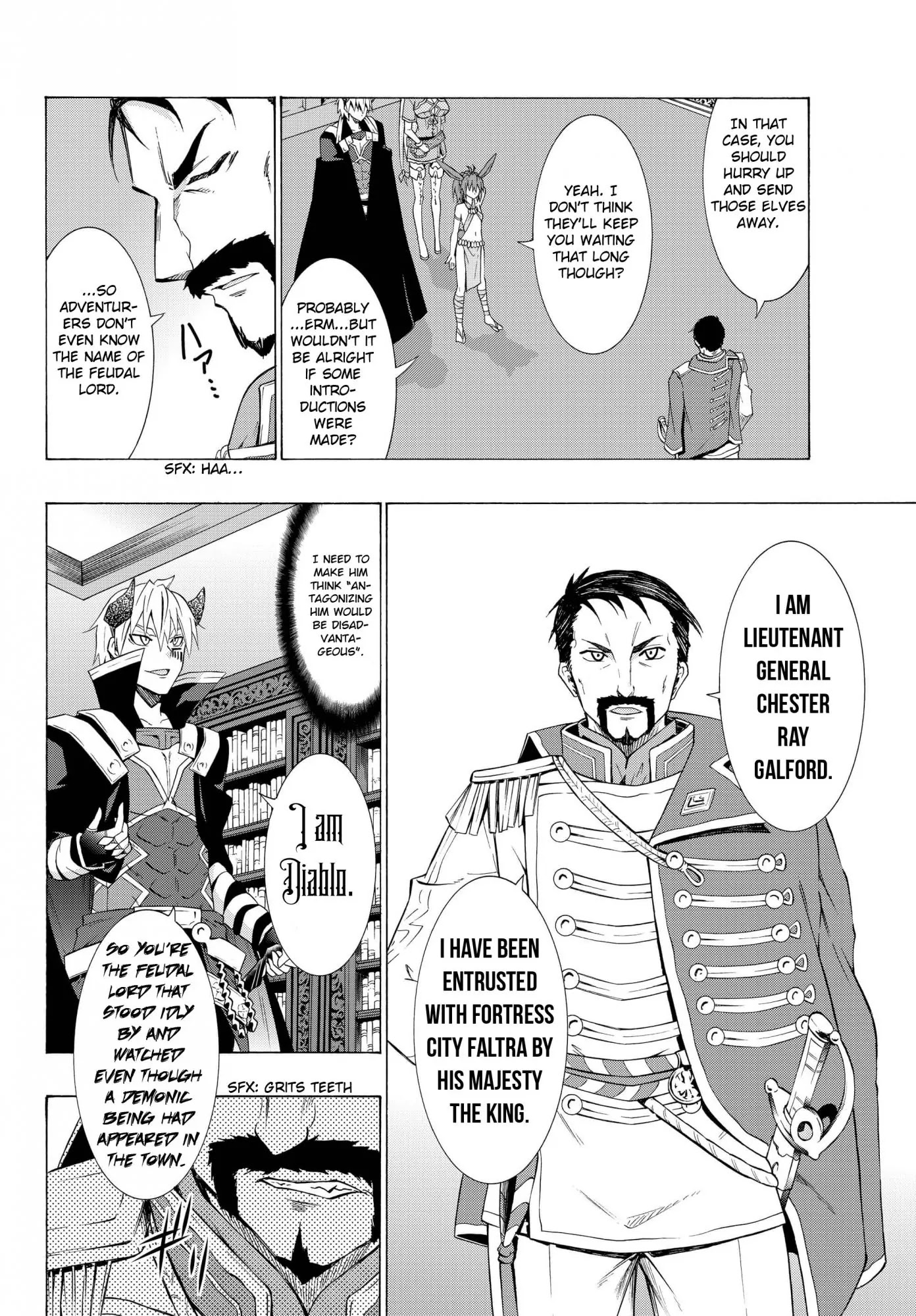 Isekai Maou to Shoukan Shoujo Dorei Majutsu Chapter 13.2 page 5 - Chapter 13.2: Trying Out Meeting with the Feudal Lord I (2)