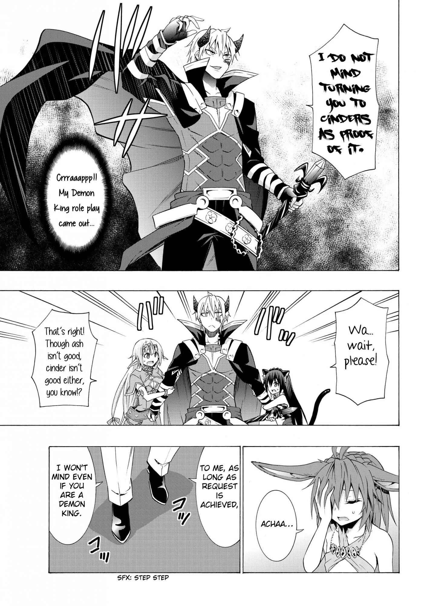 Isekai Maou to Shoukan Shoujo Dorei Majutsu Chapter 13.2 page 8 - Chapter 13.2: Trying Out Meeting with the Feudal Lord I (2)