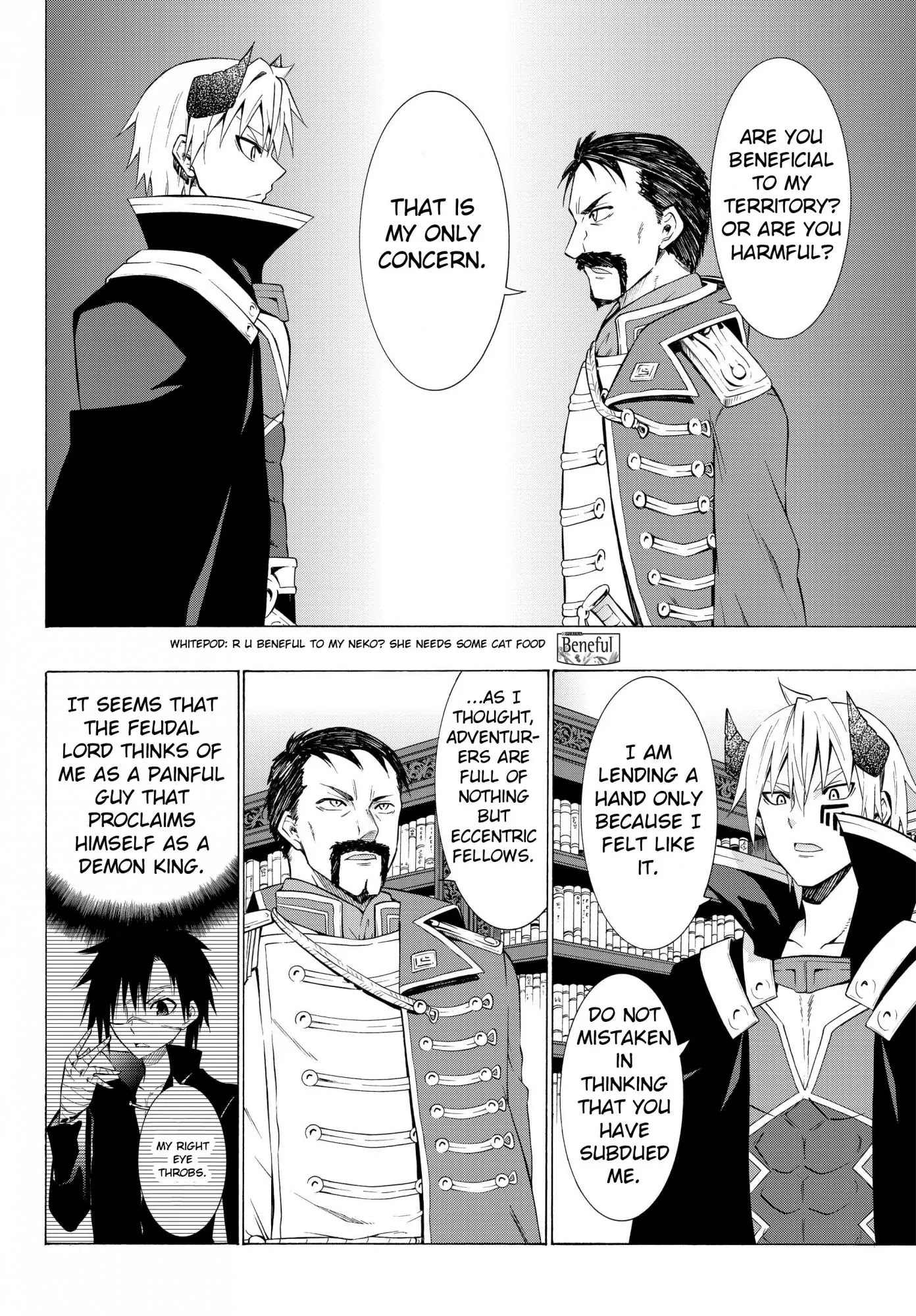Isekai Maou to Shoukan Shoujo Dorei Majutsu Chapter 13.2 page 9 - Chapter 13.2: Trying Out Meeting with the Feudal Lord I (2)