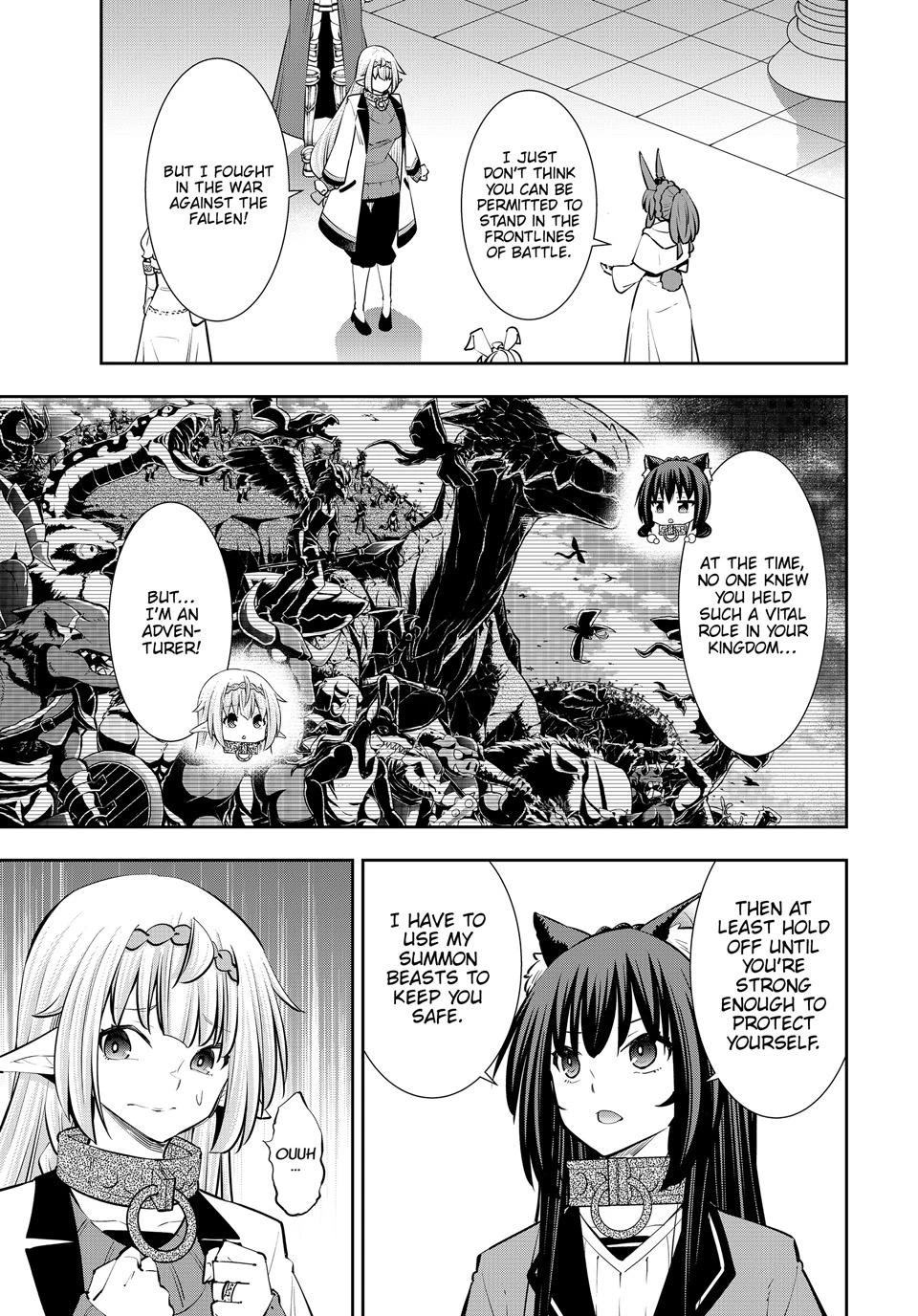 Isekai Maou to Shoukan Shoujo Dorei Majutsu Chapter 135 page 29 - Chapter 135