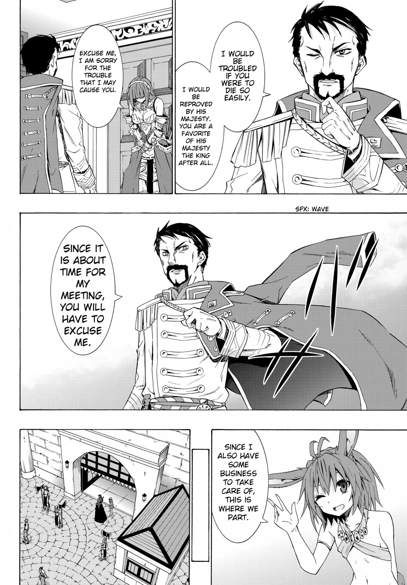 Isekai Maou to Shoukan Shoujo Dorei Majutsu Chapter 14.1 page 10 - Chapter 14.1: Trying Out Meeting with the Feudal Lord II (1)