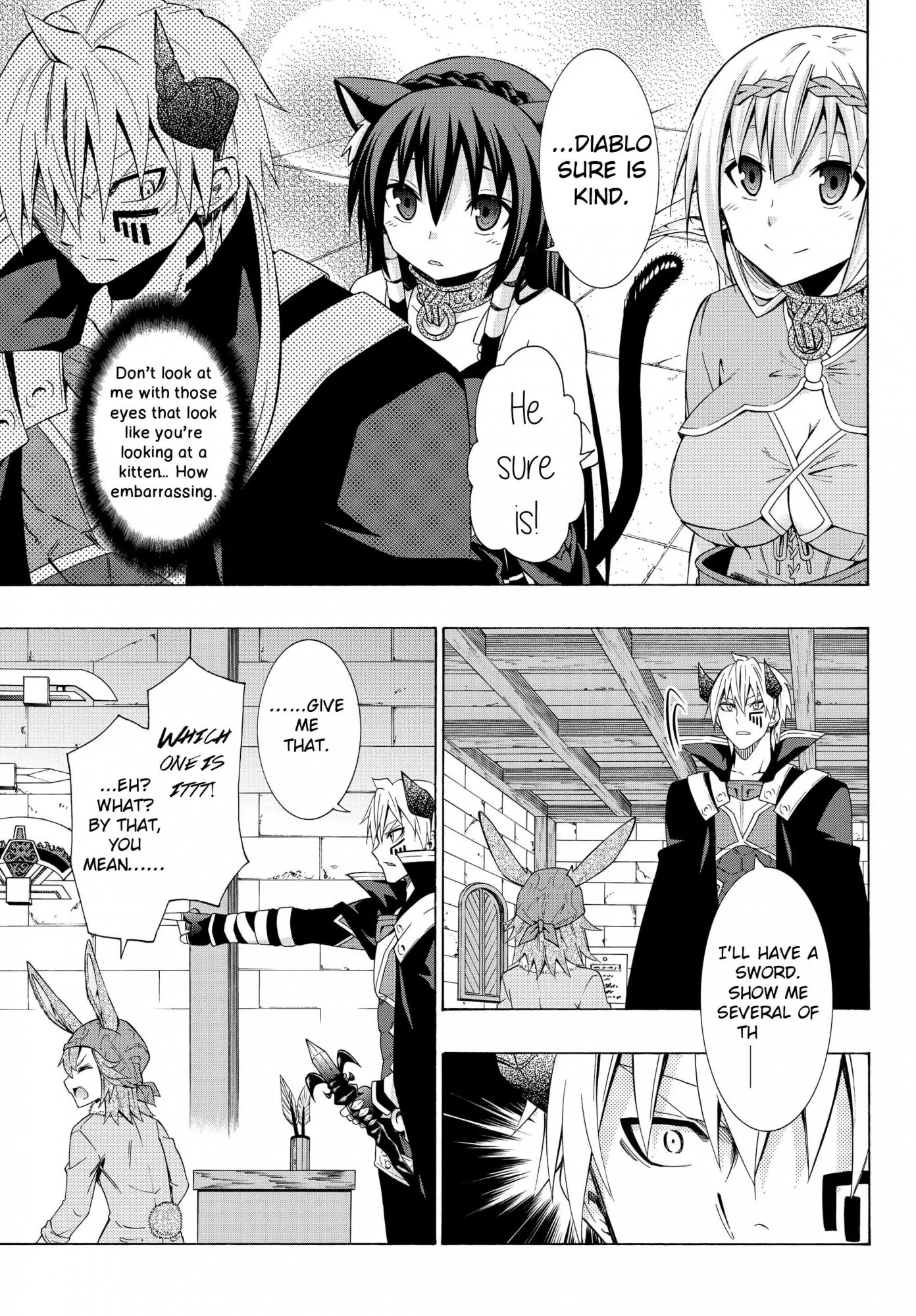 Isekai Maou to Shoukan Shoujo Dorei Majutsu Chapter 14.1 page 15 - Chapter 14.1: Trying Out Meeting with the Feudal Lord II (1)