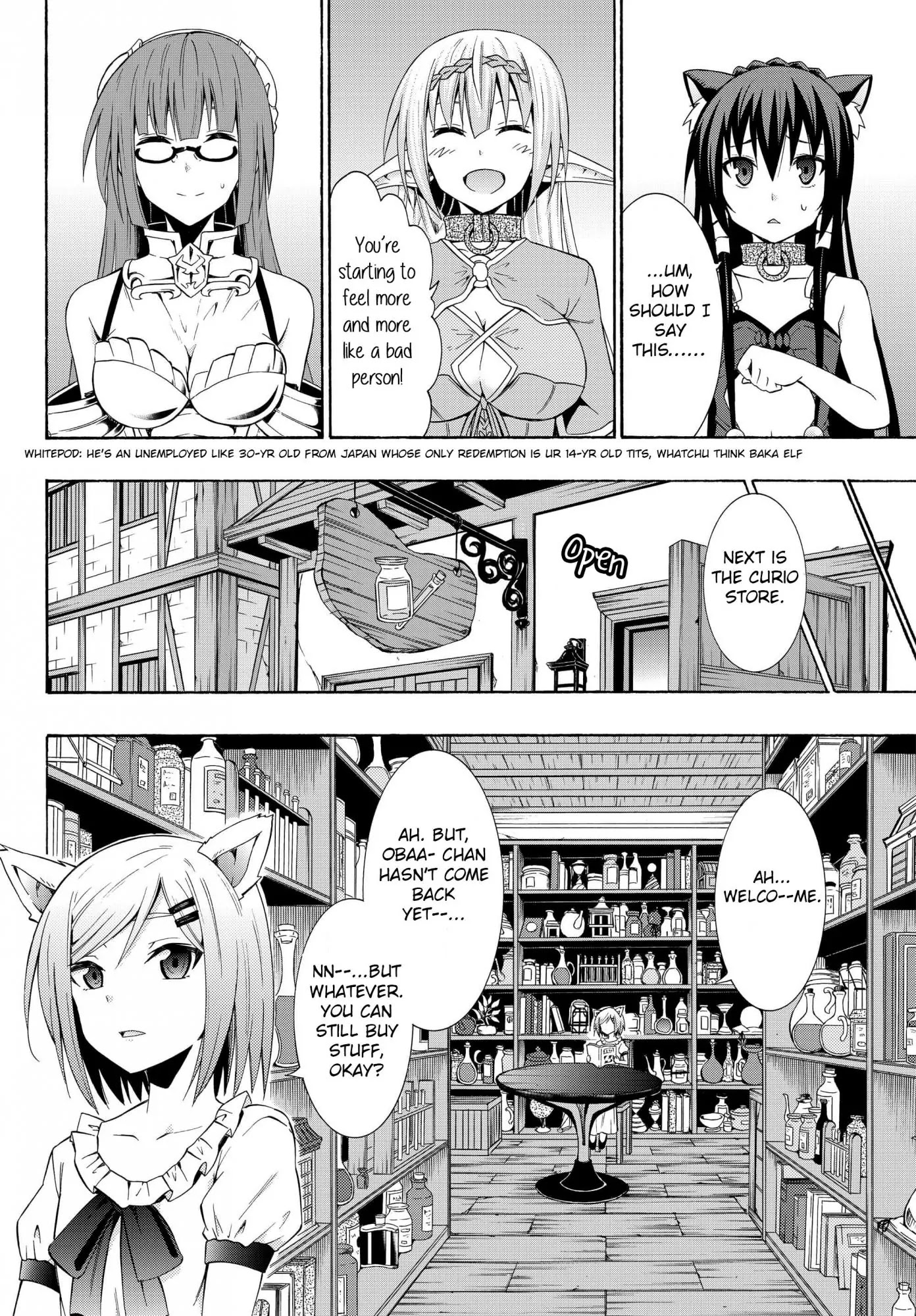 Isekai Maou to Shoukan Shoujo Dorei Majutsu Chapter 14.2 page 1 - Chapter 14.2: Trying Out Meeting with the Feudal Lord II (2)