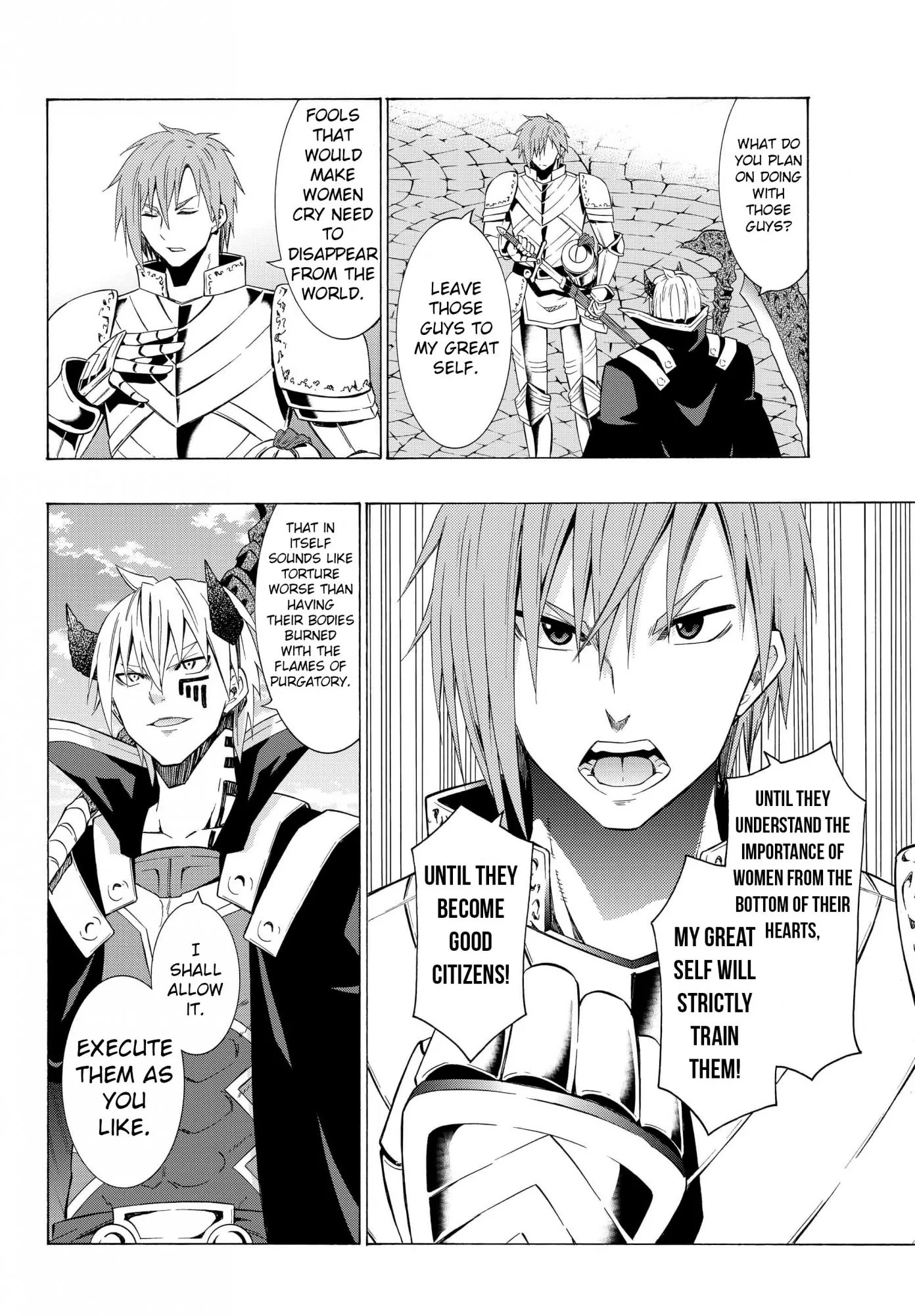 Isekai Maou to Shoukan Shoujo Dorei Majutsu Chapter 14.2 page 15 - Chapter 14.2: Trying Out Meeting with the Feudal Lord II (2)