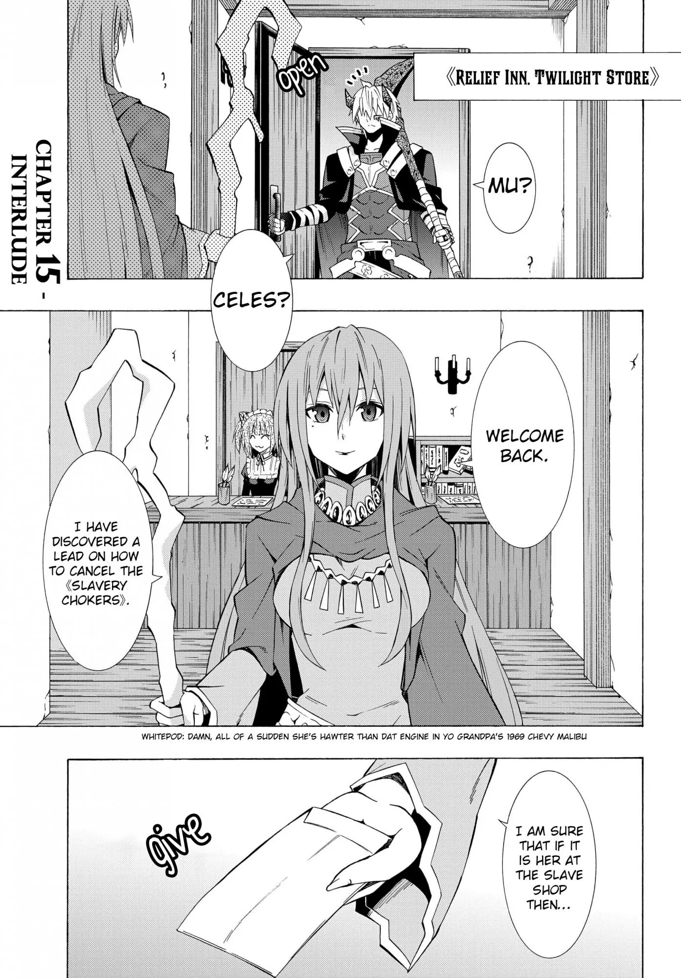 Isekai Maou to Shoukan Shoujo Dorei Majutsu Chapter 15.1 page 1 - Chapter 15.1: Interlude (1)