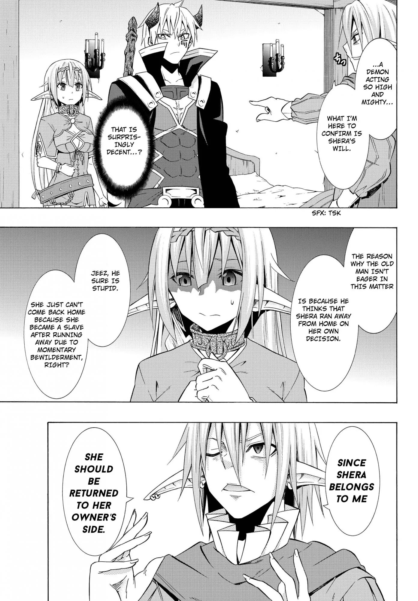 Isekai Maou to Shoukan Shoujo Dorei Majutsu Chapter 16.1 page 13 - Chapter 16.1: Trying Out Evading War I (1)