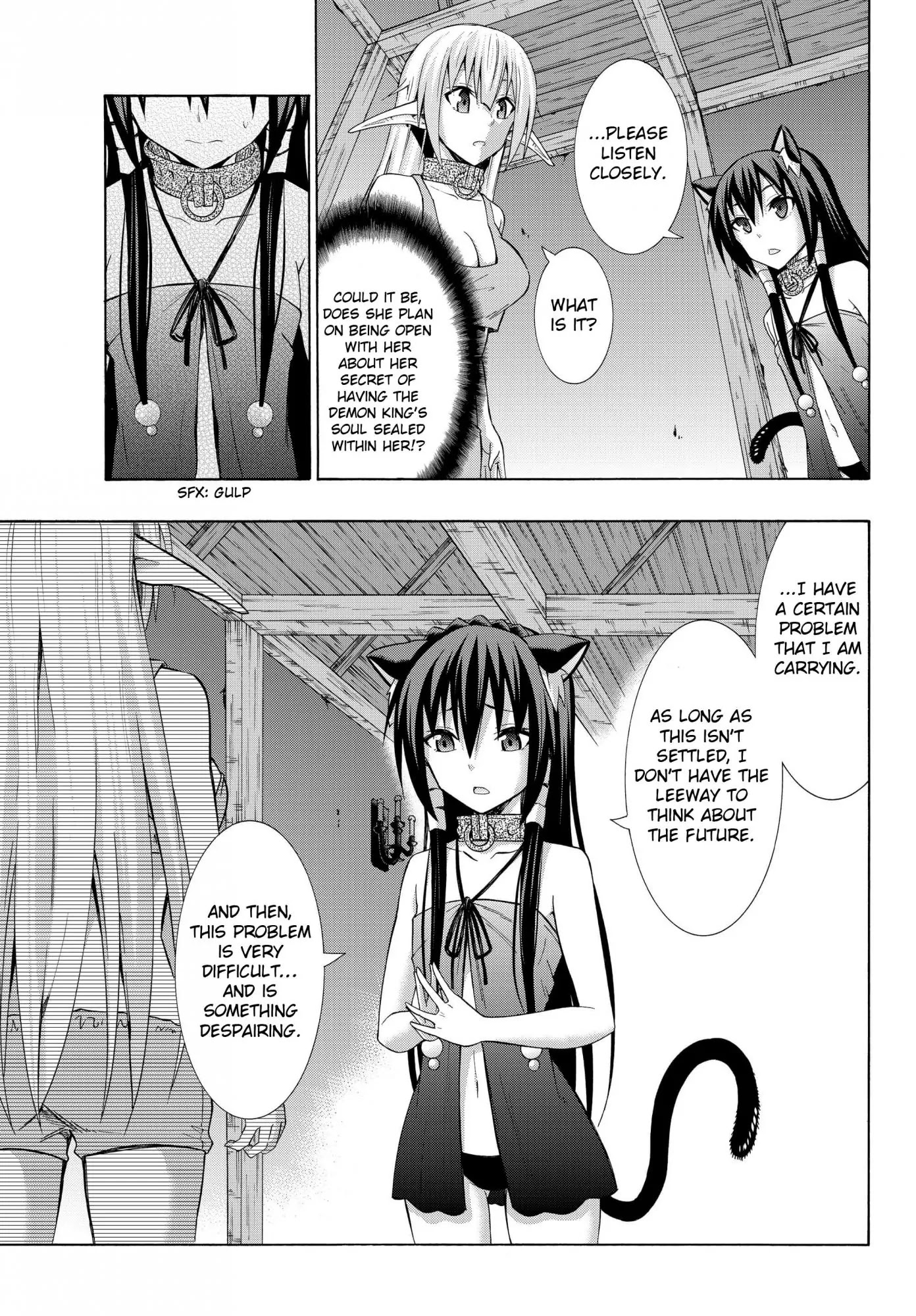 Isekai Maou to Shoukan Shoujo Dorei Majutsu Chapter 16.2 page 10 - Chapter 16.2: Trying Out Evading War I (2)