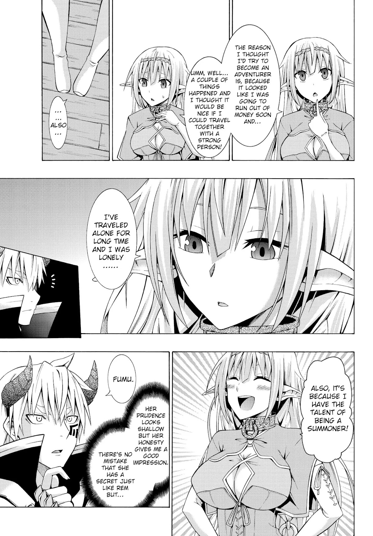 Isekai Maou to Shoukan Shoujo Dorei Majutsu Chapter 2.2 page 13 - Chapter 2.2: Being Summoned II (2)