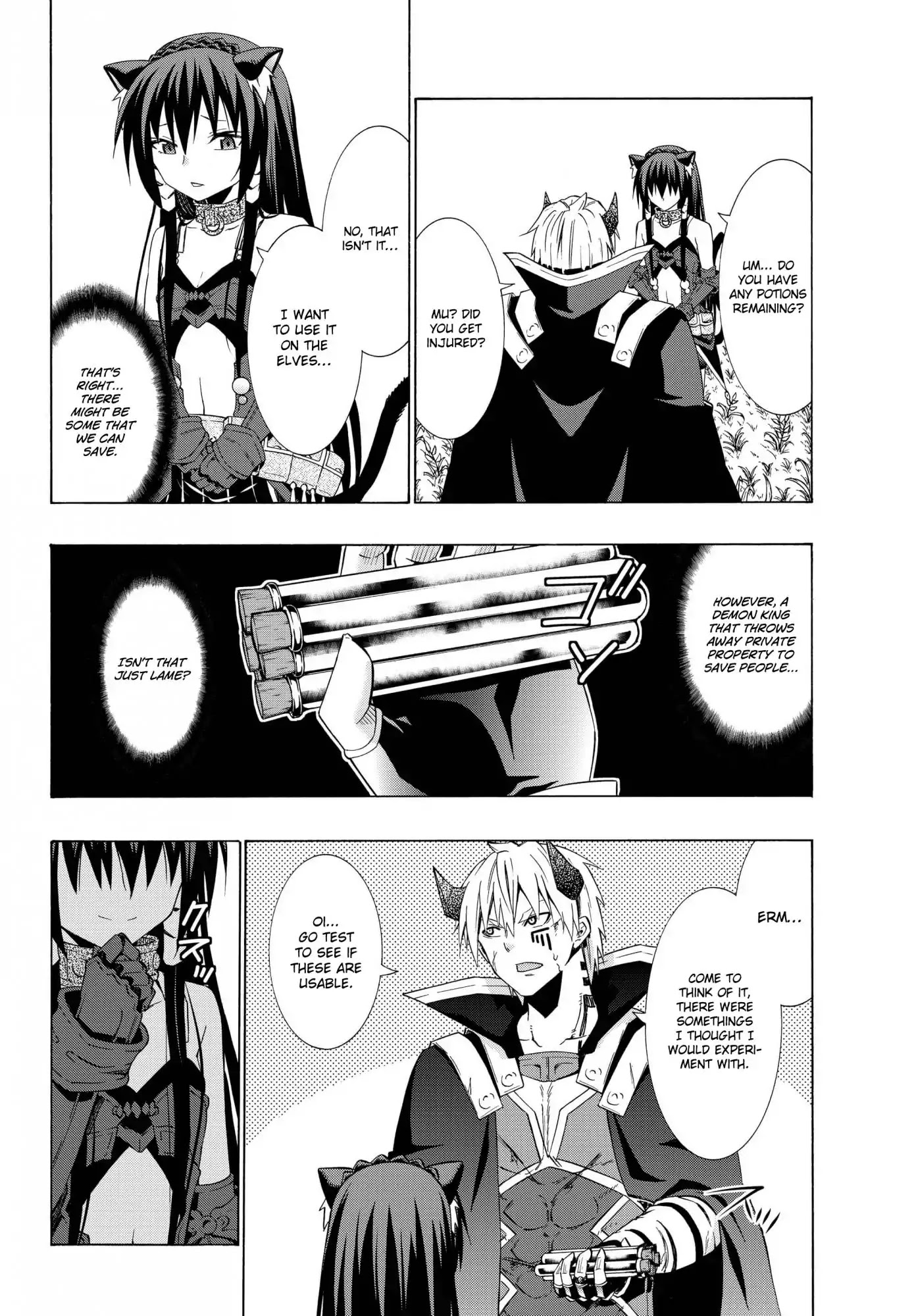 Isekai Maou to Shoukan Shoujo Dorei Majutsu Chapter 20.2 page 13 - Chapter 20.2: Trying Out Going to War III (2)