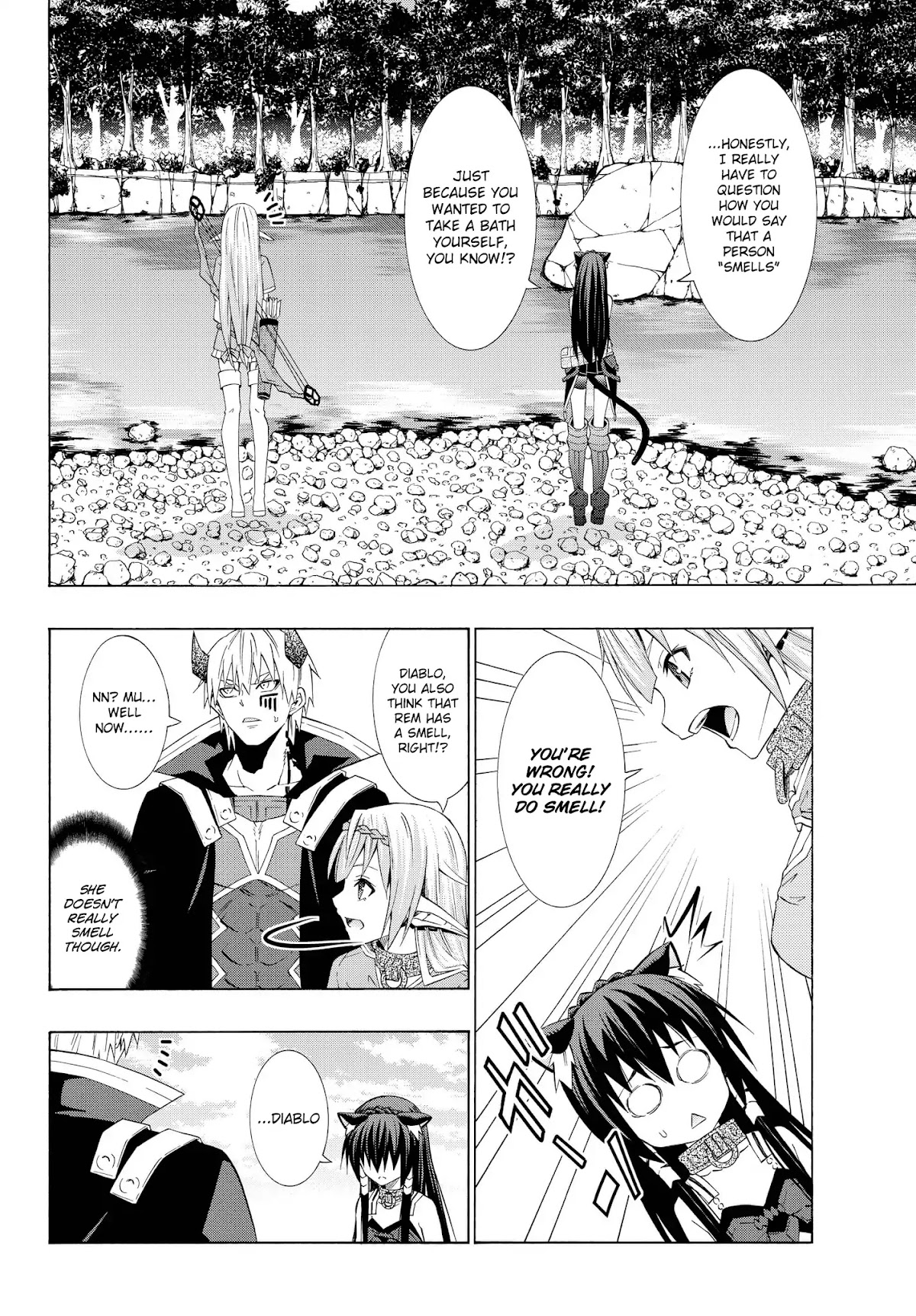 Isekai Maou to Shoukan Shoujo Dorei Majutsu Chapter 23.1 page 3 - Chapter 23.1: Trying Out Talking with Demonic Beings I (1)