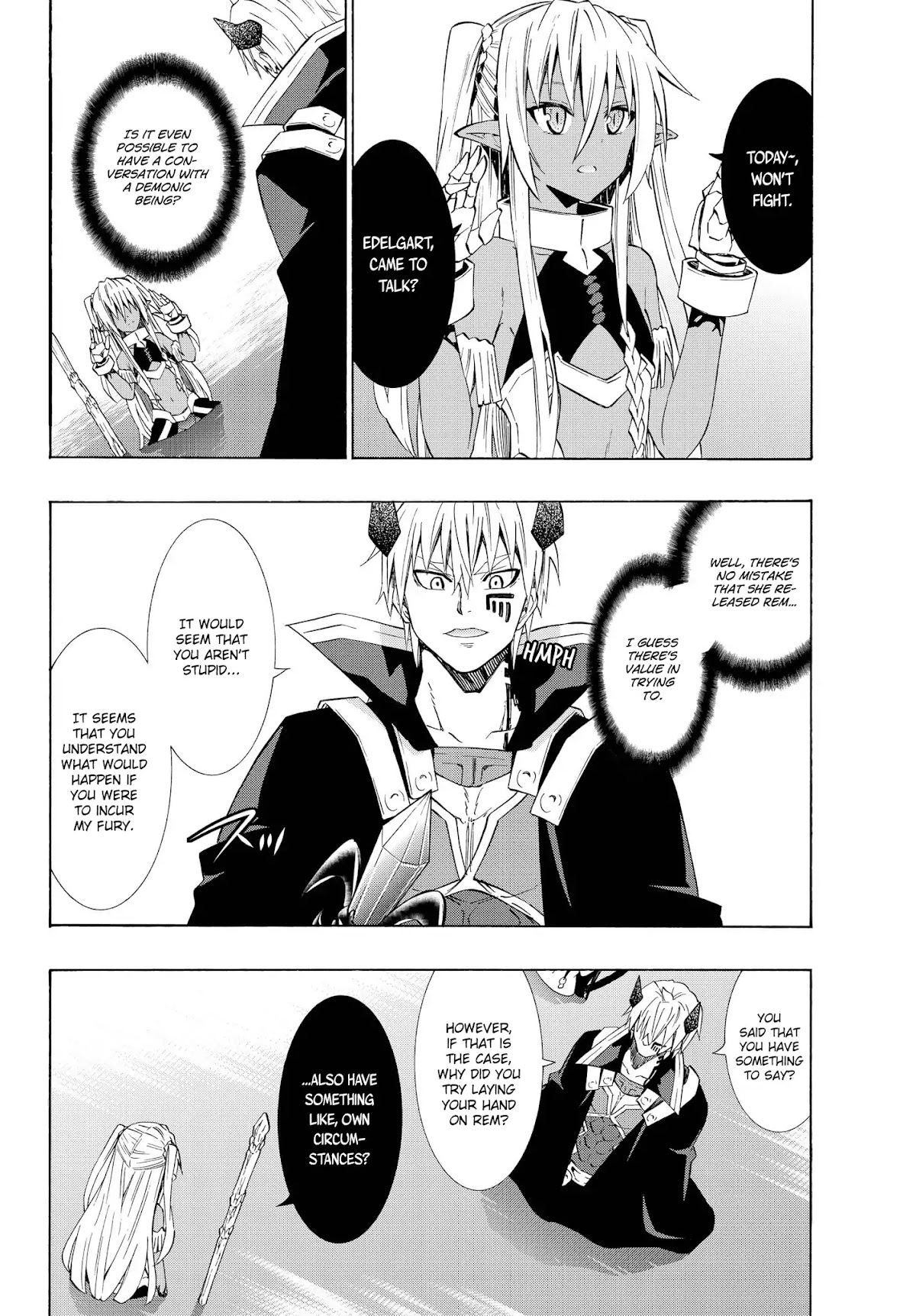 Isekai Maou to Shoukan Shoujo Dorei Majutsu Chapter 23.2 page 7 - Chapter 23.2: Trying Out Talking with Demonic Beings I (2)