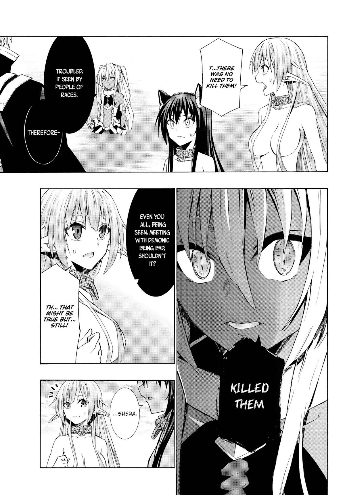 Isekai Maou to Shoukan Shoujo Dorei Majutsu Chapter 24.1 page 7 - Chapter 24.1: Trying Out Talking with Demonic Beings II (1)