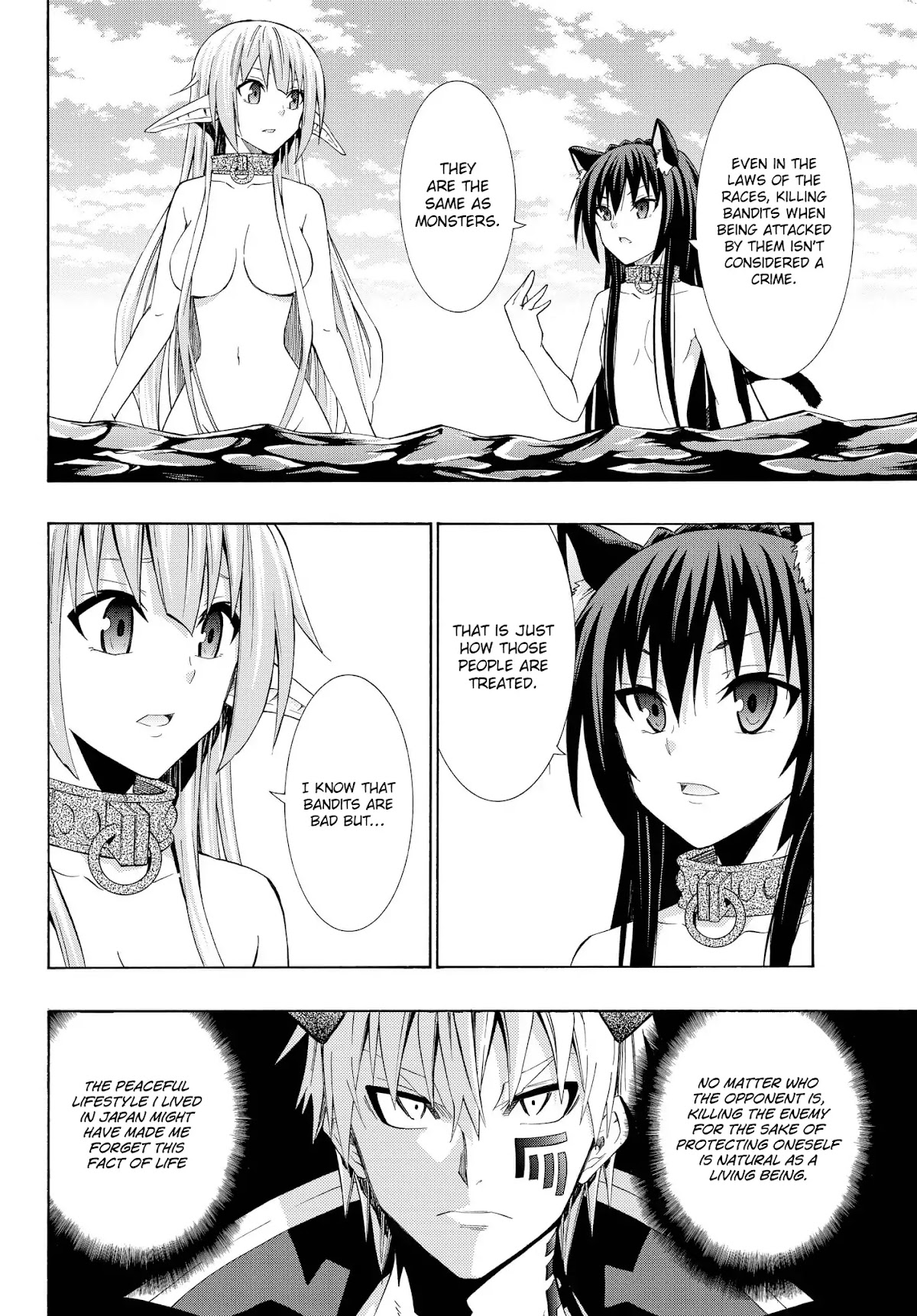Isekai Maou to Shoukan Shoujo Dorei Majutsu Chapter 24.1 page 8 - Chapter 24.1: Trying Out Talking with Demonic Beings II (1)