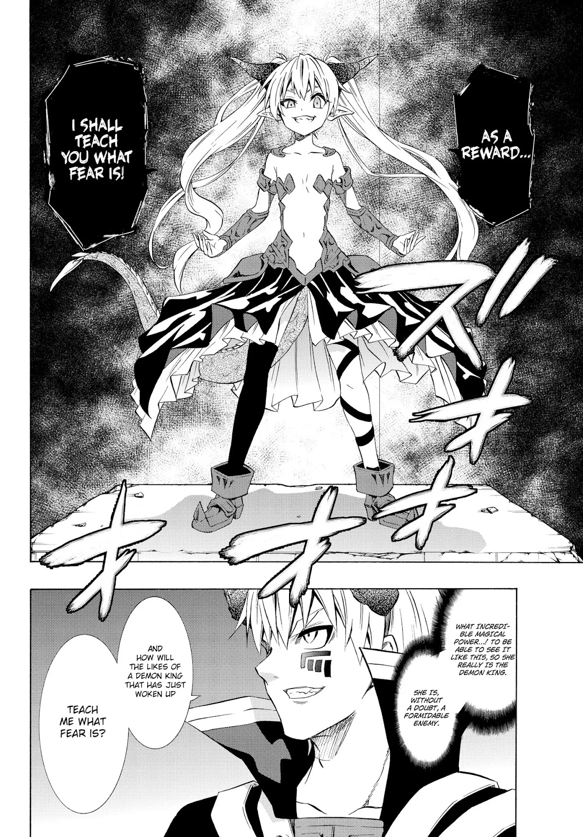 Isekai Maou to Shoukan Shoujo Dorei Majutsu Chapter 27.1 page 14 - Chapter 27.1: Trying Out Undoing the Seal II (1)