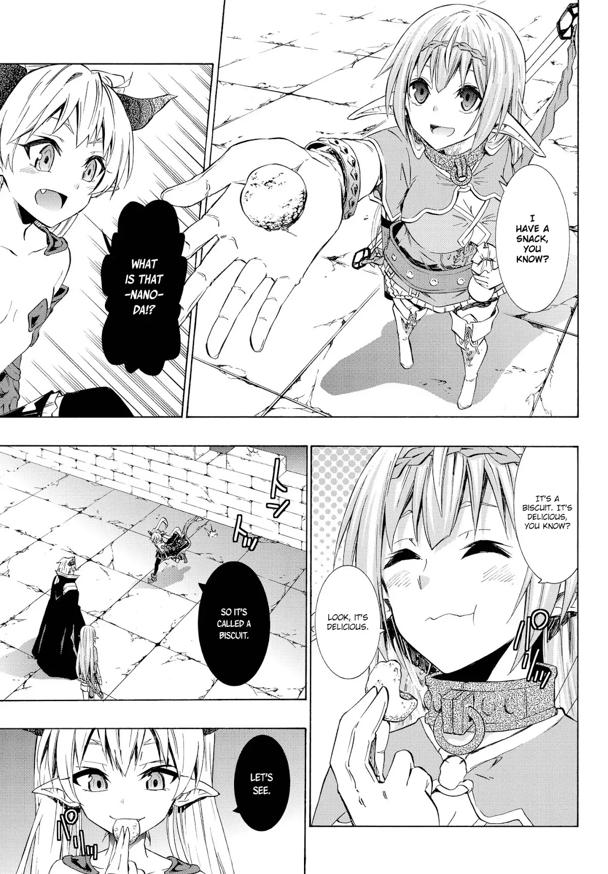 Isekai Maou to Shoukan Shoujo Dorei Majutsu Chapter 27.2 page 10 - Chapter 27.2: Trying Out Undoing the Seal II (2)