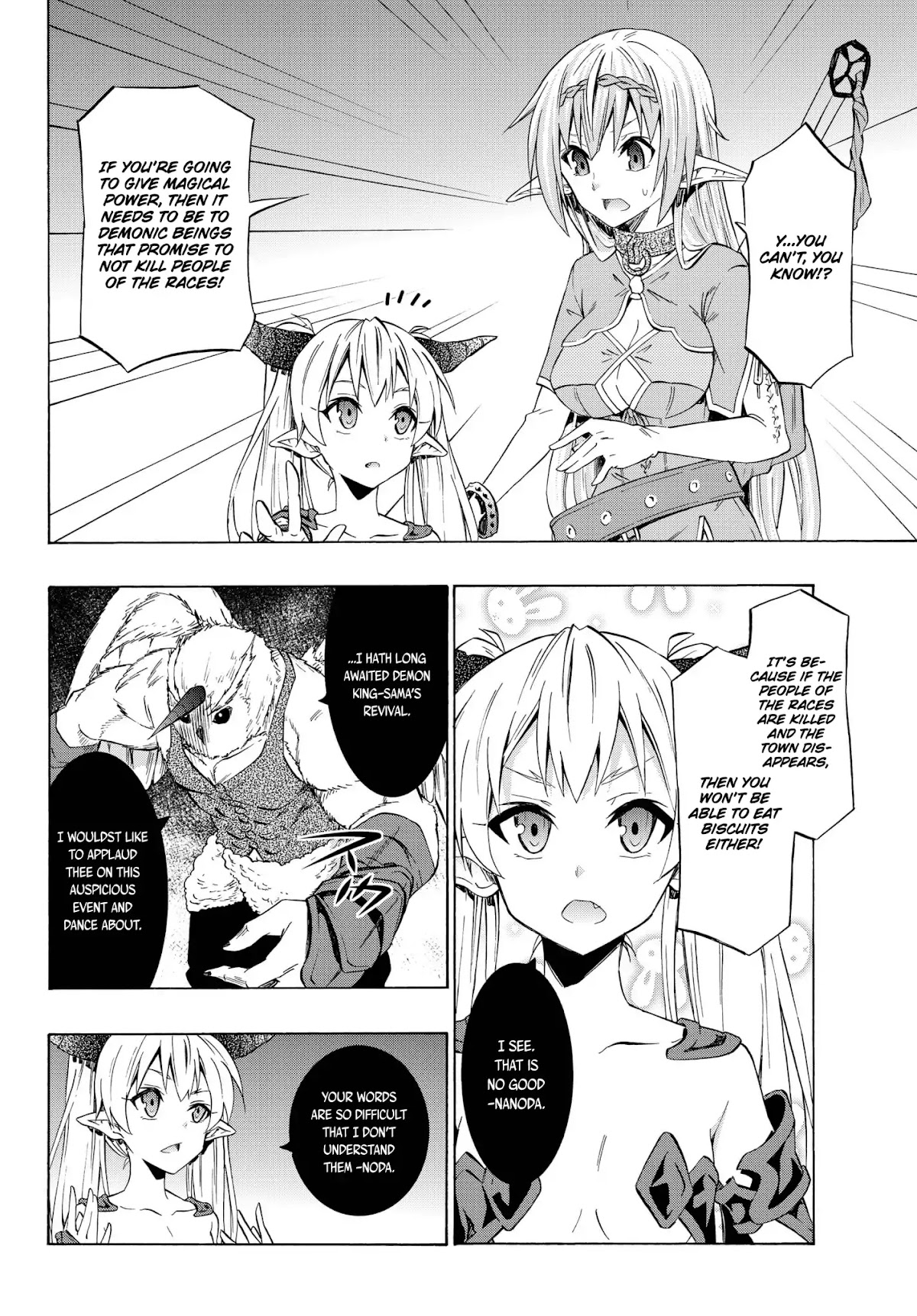 Isekai Maou to Shoukan Shoujo Dorei Majutsu Chapter 28.1 page 10 - Chapter 28.1: Trying Out Undoing the Seal III (1)