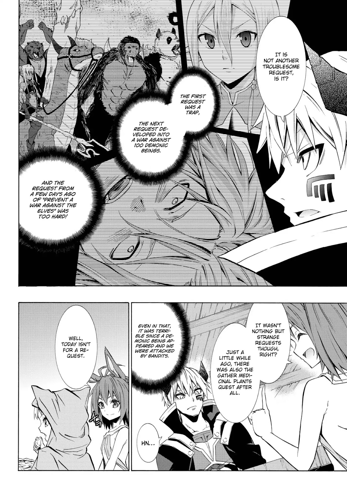 Isekai Maou to Shoukan Shoujo Dorei Majutsu Chapter 30.2 page 10 - Chapter 30.2: Trying Out Going To Cafe (2)