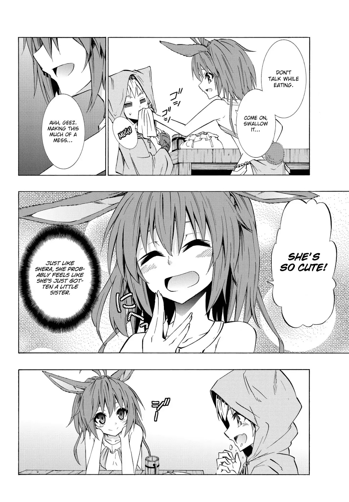 Isekai Maou to Shoukan Shoujo Dorei Majutsu Chapter 30.2 page 12 - Chapter 30.2: Trying Out Going To Cafe (2)