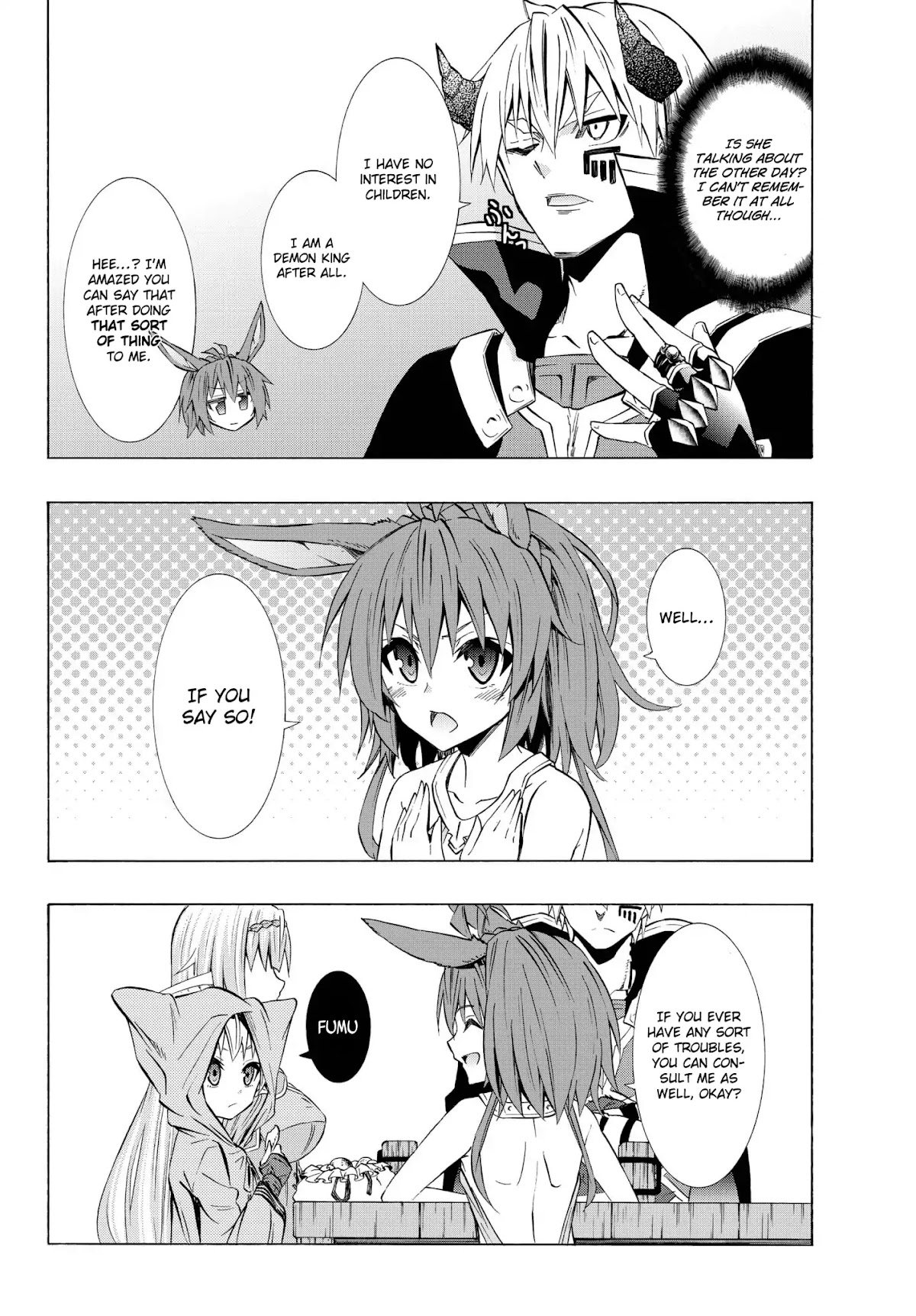 Isekai Maou to Shoukan Shoujo Dorei Majutsu Chapter 30.2 page 14 - Chapter 30.2: Trying Out Going To Cafe (2)