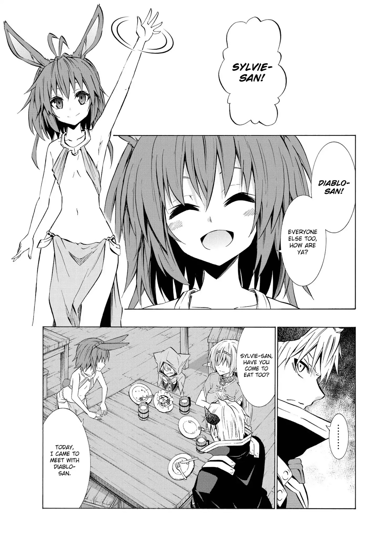 Isekai Maou to Shoukan Shoujo Dorei Majutsu Chapter 30.2 page 9 - Chapter 30.2: Trying Out Going To Cafe (2)