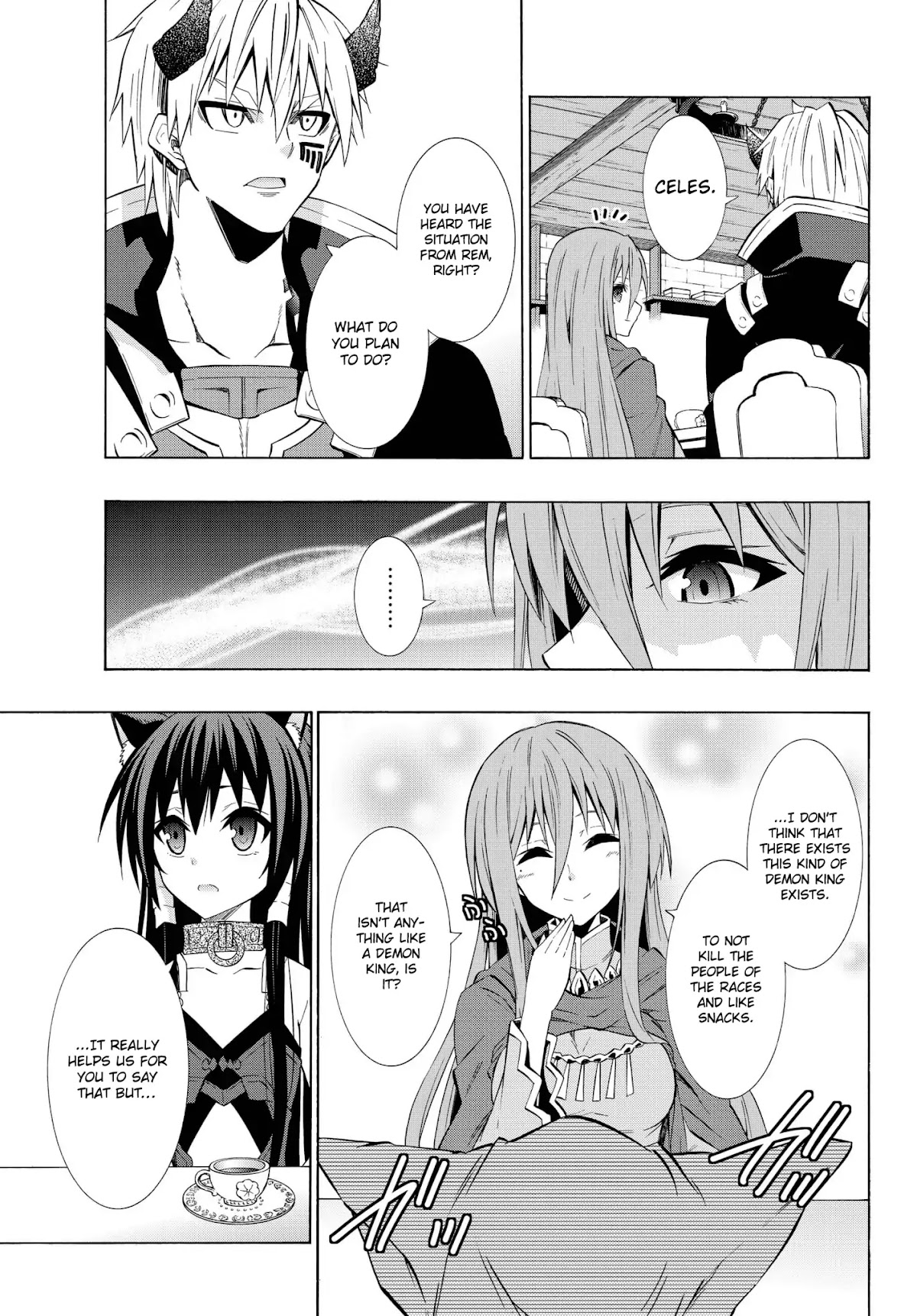 Isekai Maou to Shoukan Shoujo Dorei Majutsu Chapter 31.1 page 11 - Chapter 31.1: Trying Out Going to A Cafe II
