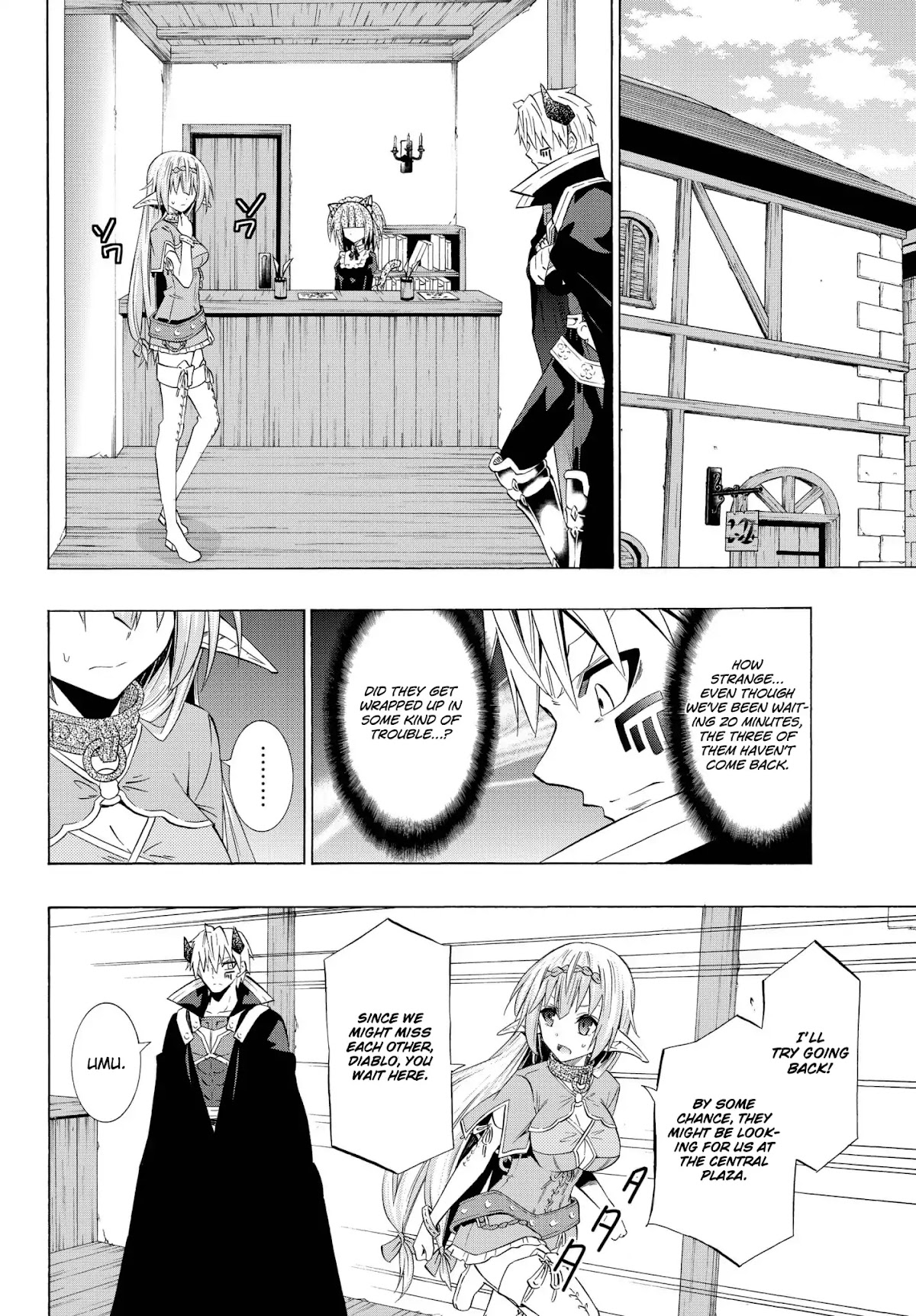 Isekai Maou to Shoukan Shoujo Dorei Majutsu Chapter 31.1 page 18 - Chapter 31.1: Trying Out Going to A Cafe II