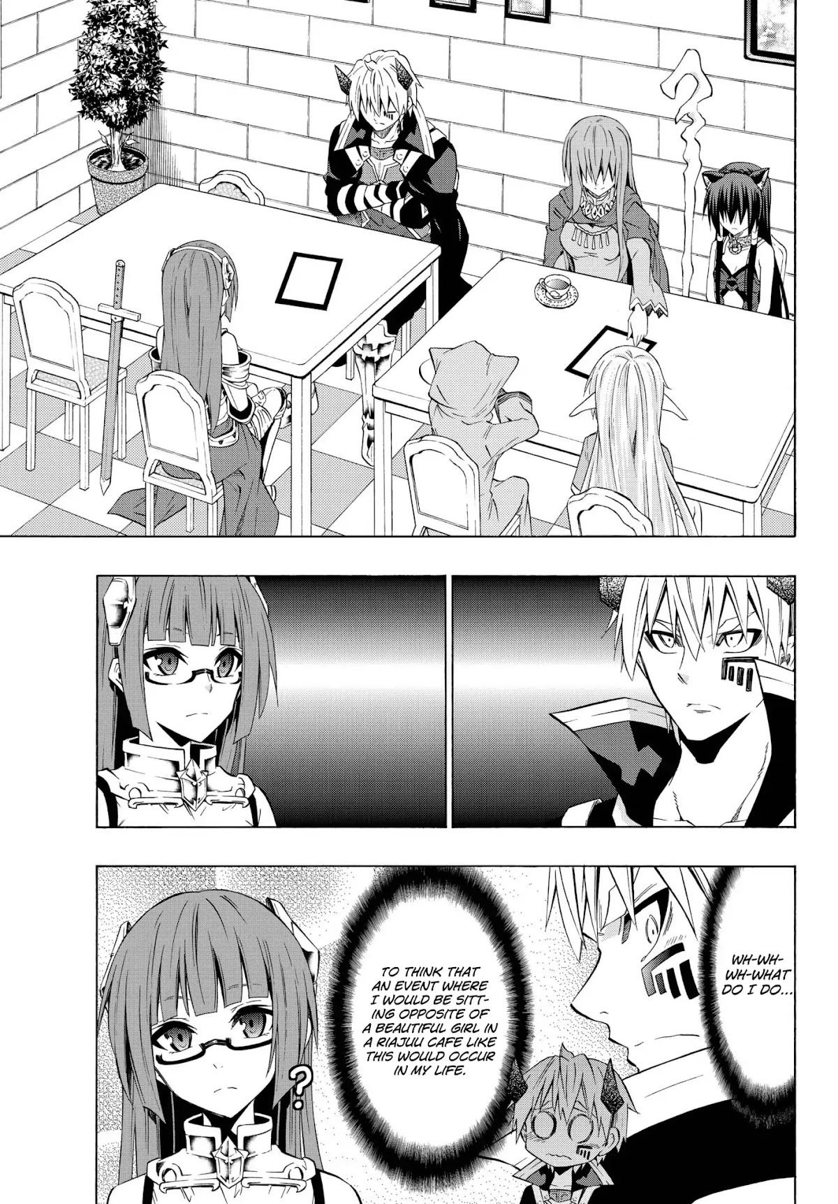 Isekai Maou to Shoukan Shoujo Dorei Majutsu Chapter 31.1 page 7 - Chapter 31.1: Trying Out Going to A Cafe II