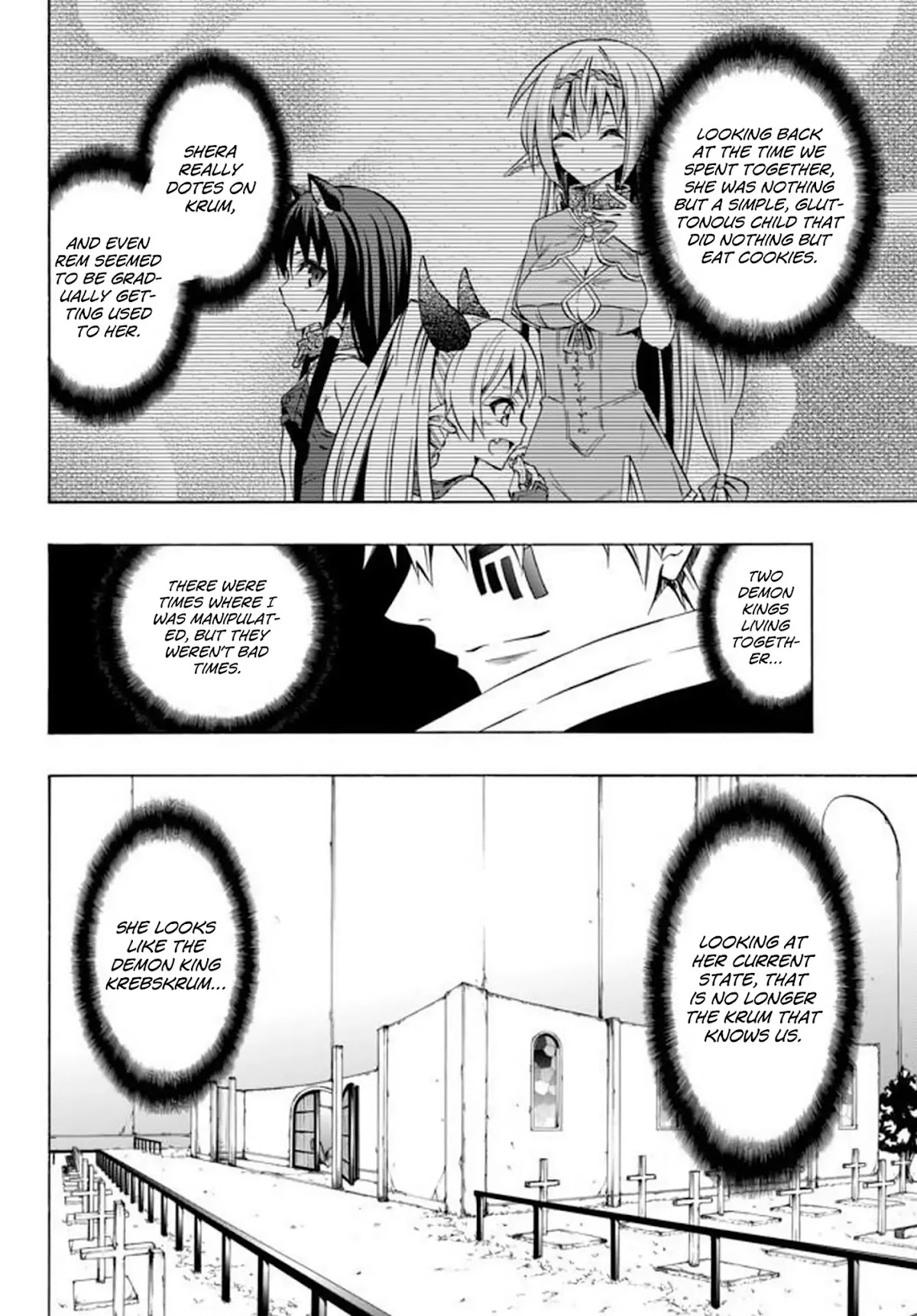 Isekai Maou to Shoukan Shoujo Dorei Majutsu Chapter 35.1 page 4 - Chapter 35.1: Demon King and Demon King I