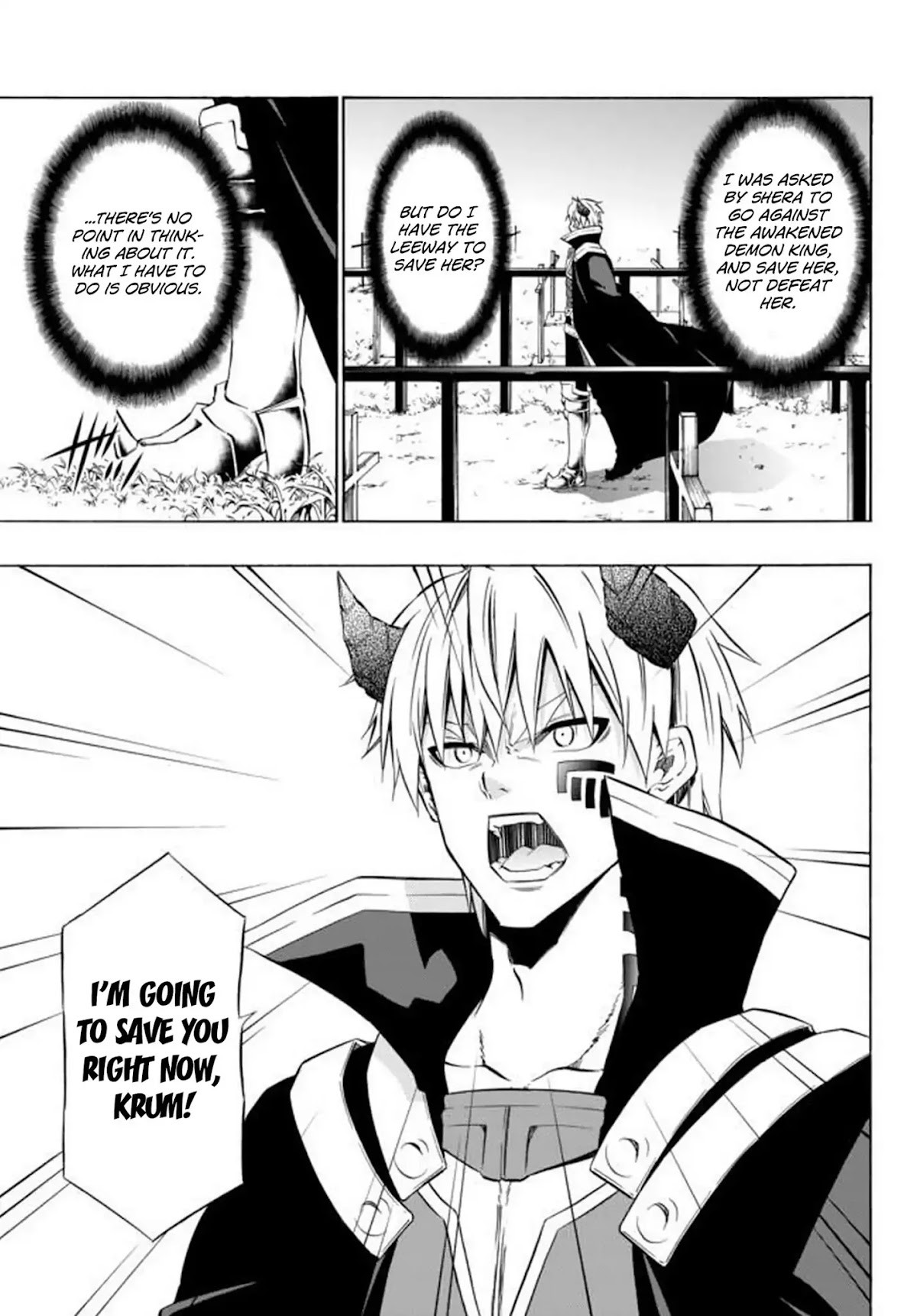 Isekai Maou to Shoukan Shoujo Dorei Majutsu Chapter 35.1 page 5 - Chapter 35.1: Demon King and Demon King I