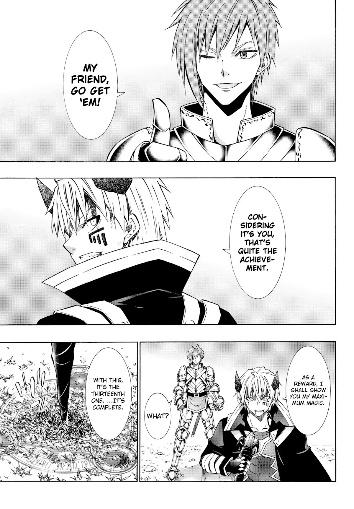 Isekai Maou to Shoukan Shoujo Dorei Majutsu Chapter 36.1 page 13 - Chapter 36.1: Demon King and demon King II