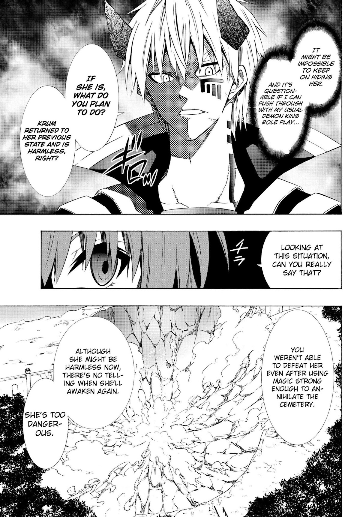 Isekai Maou to Shoukan Shoujo Dorei Majutsu Chapter 38.1 page 5 - Chapter 38.1: Demon King and Demon King IV