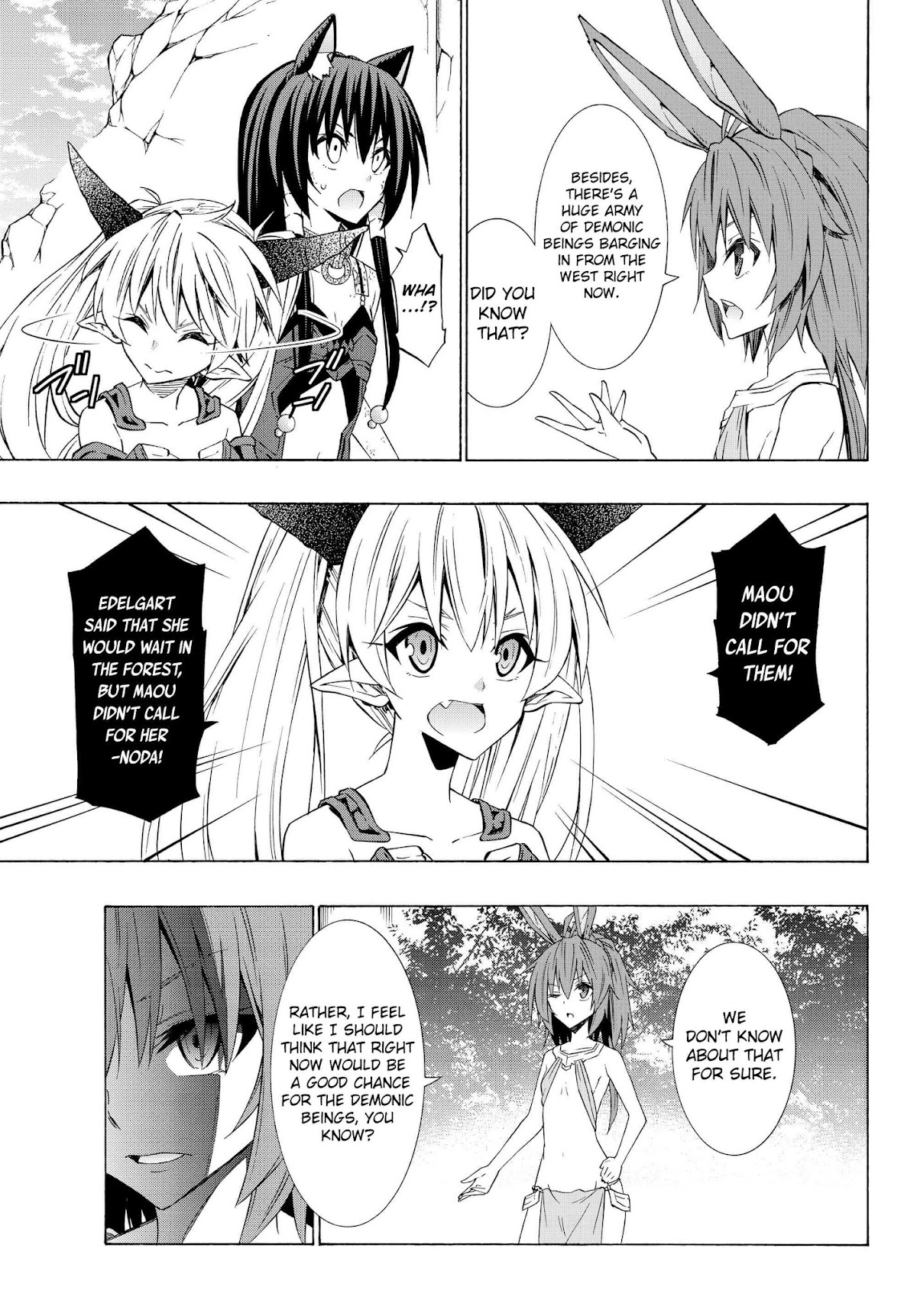 Isekai Maou to Shoukan Shoujo Dorei Majutsu Chapter 38.1 page 7 - Chapter 38.1: Demon King and Demon King IV