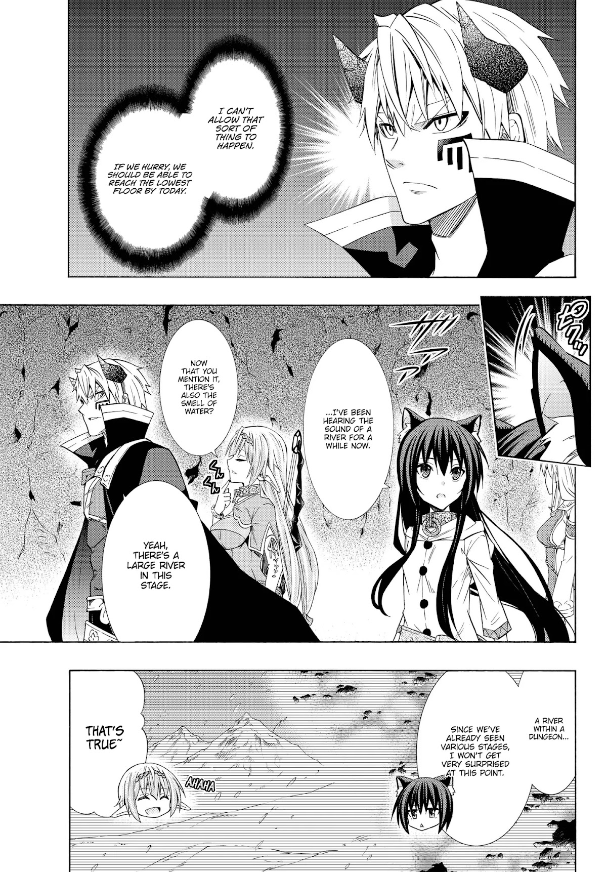 Isekai Maou to Shoukan Shoujo Dorei Majutsu Chapter 54.2 page 3 - Chapter 54.2: Trying out Conquering the Dungeon II
