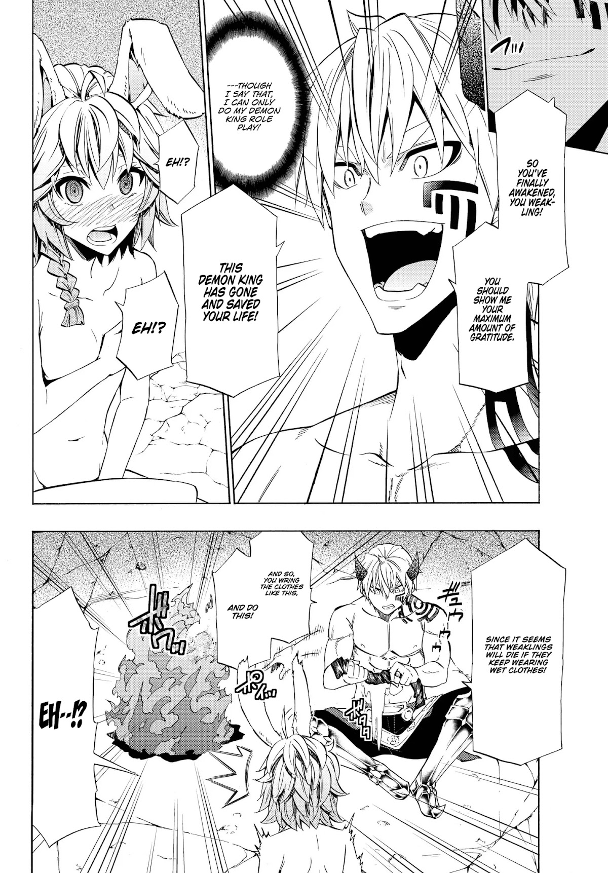 Isekai Maou to Shoukan Shoujo Dorei Majutsu Chapter 55.1 page 9 - Chapter 55.1: Trying Out Saving Companions I