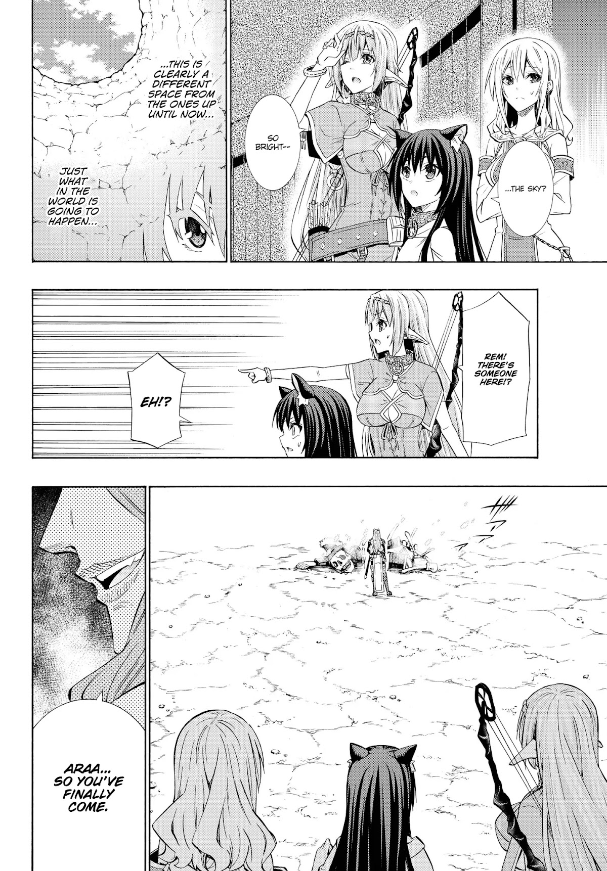 Isekai Maou to Shoukan Shoujo Dorei Majutsu Chapter 55.2 page 10 - Chapter 55.2: Trying Out Saving Companions I