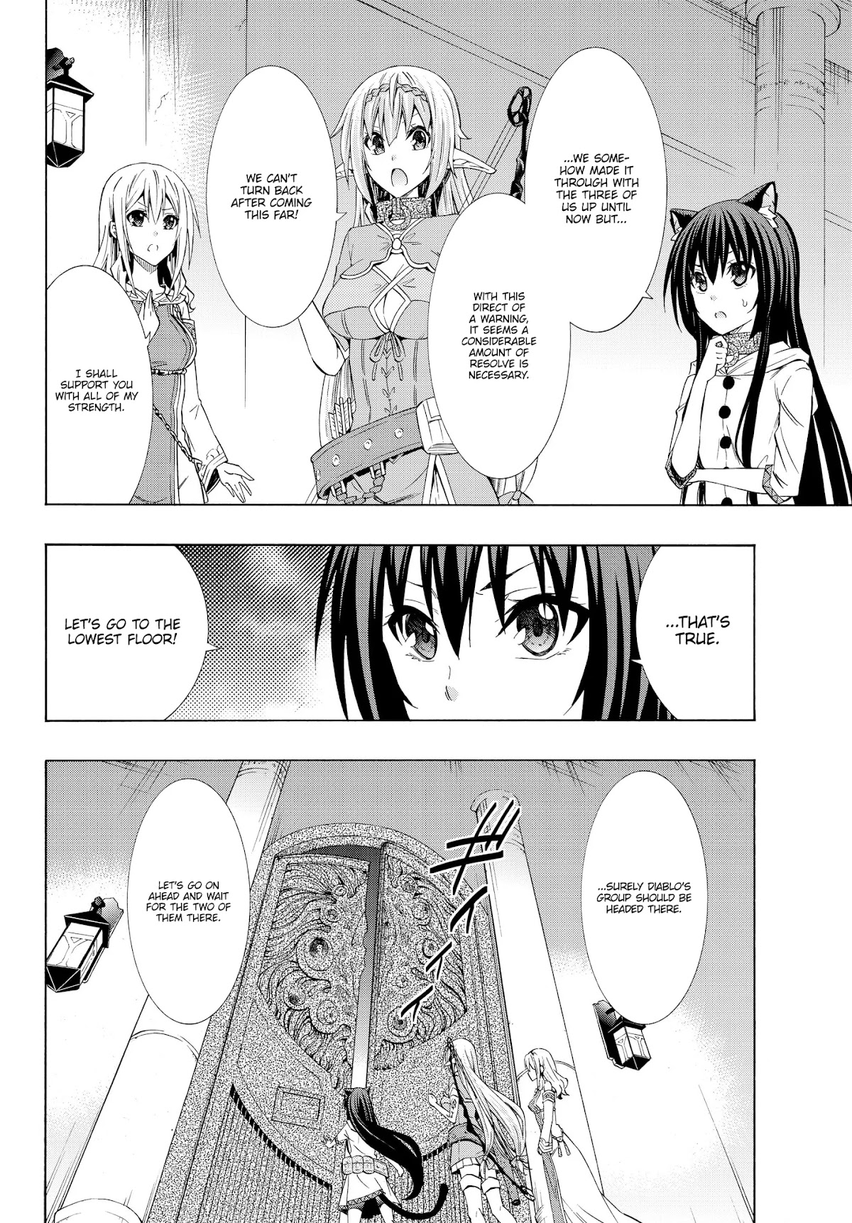 Isekai Maou to Shoukan Shoujo Dorei Majutsu Chapter 55.2 page 8 - Chapter 55.2: Trying Out Saving Companions I