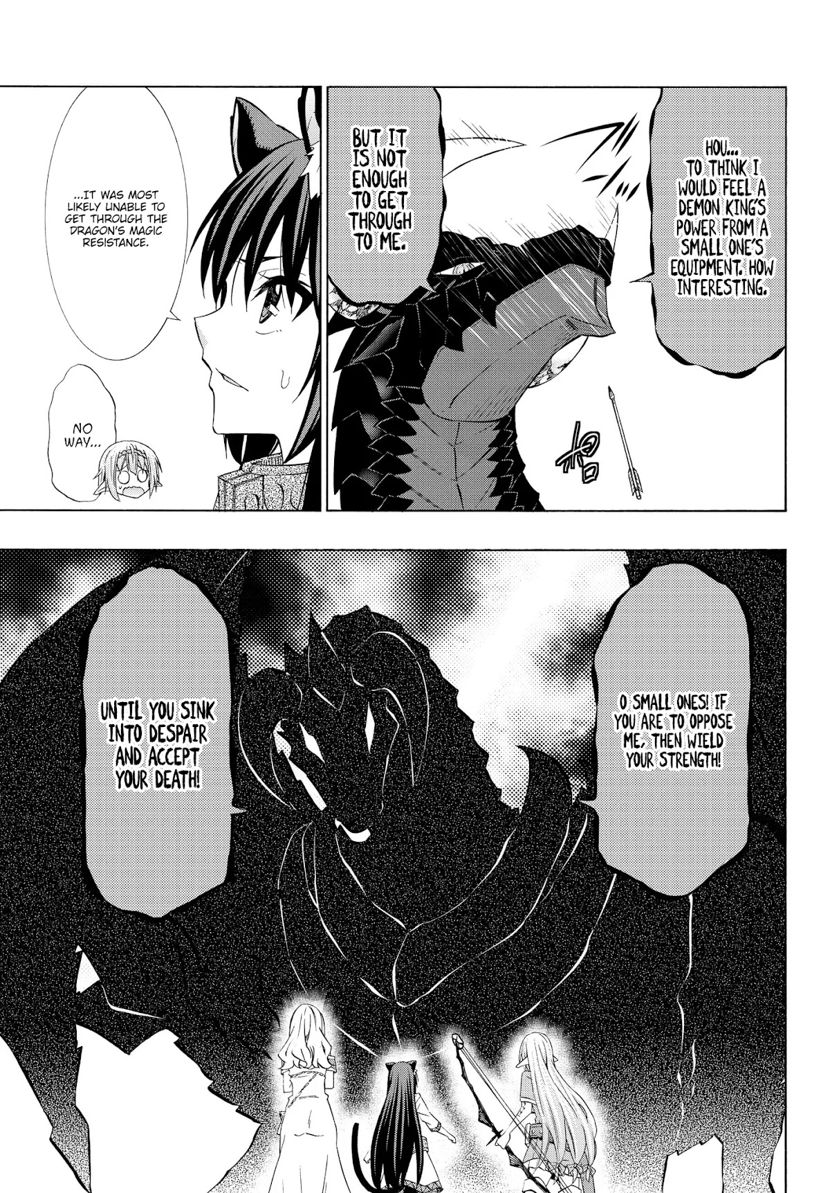 Isekai Maou to Shoukan Shoujo Dorei Majutsu Chapter 56.1 page 4 - Chapter 56.1: Trying Out Saving Companions II