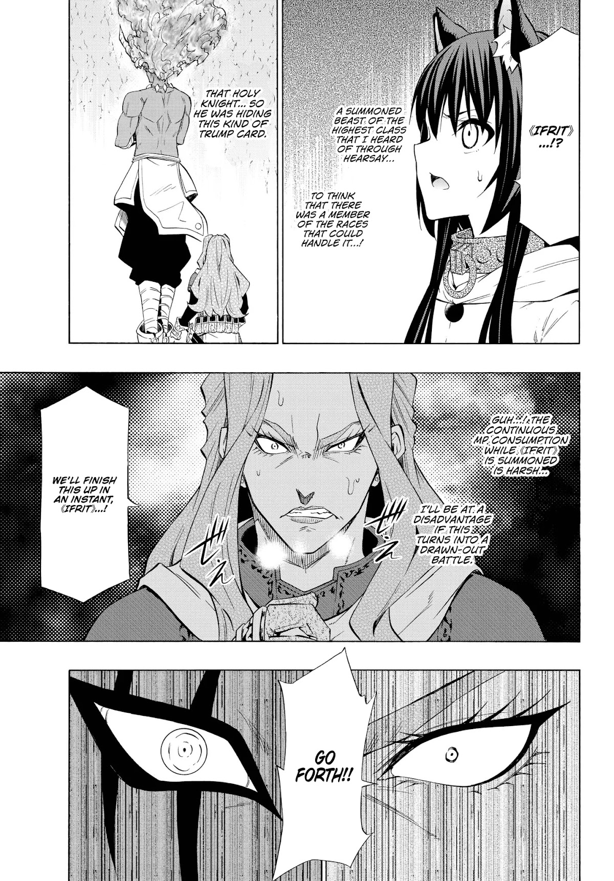 Isekai Maou to Shoukan Shoujo Dorei Majutsu Chapter 56.1 page 8 - Chapter 56.1: Trying Out Saving Companions II