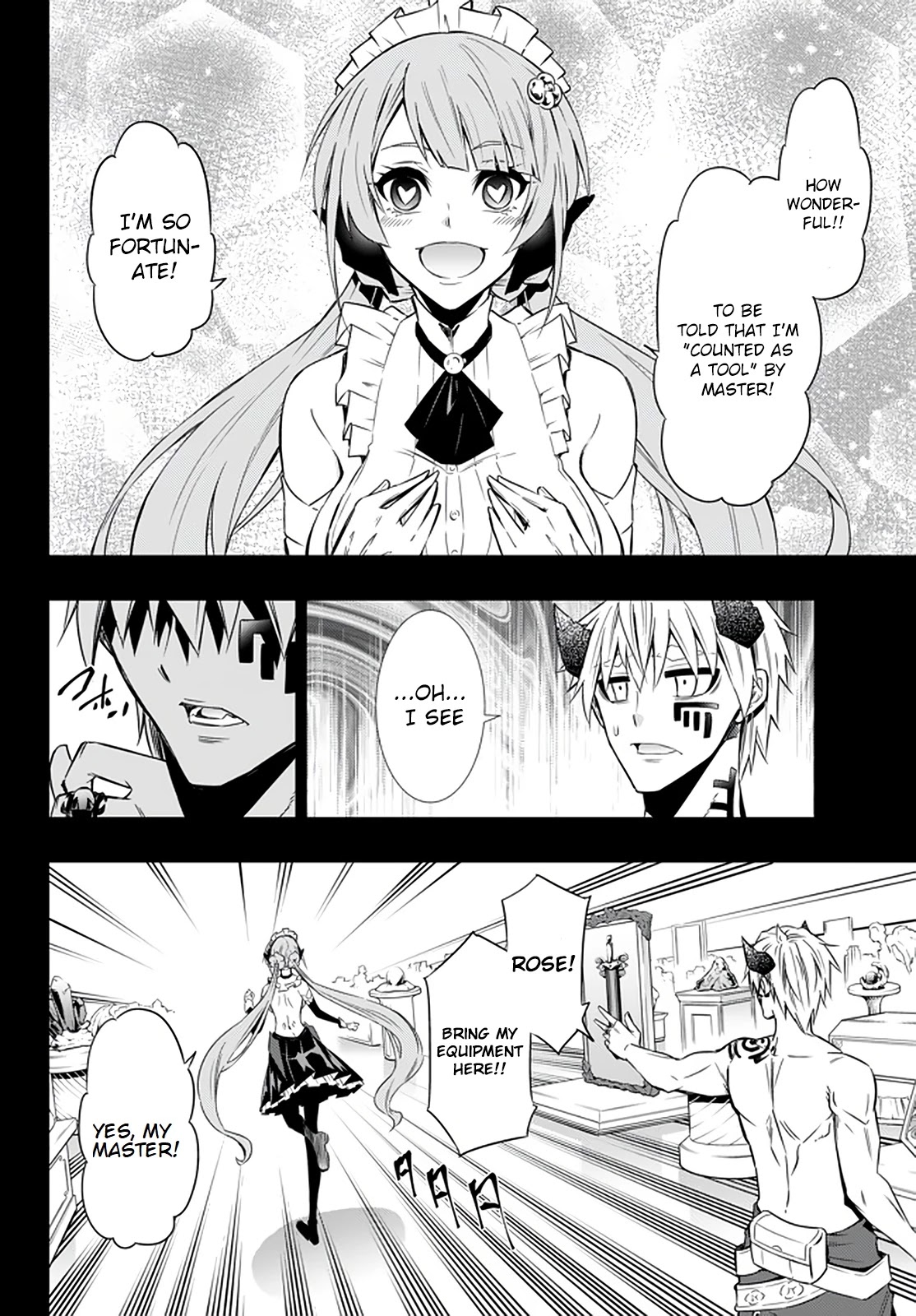 Isekai Maou to Shoukan Shoujo Dorei Majutsu Chapter 60.1 page 7 - Chapter 60.1