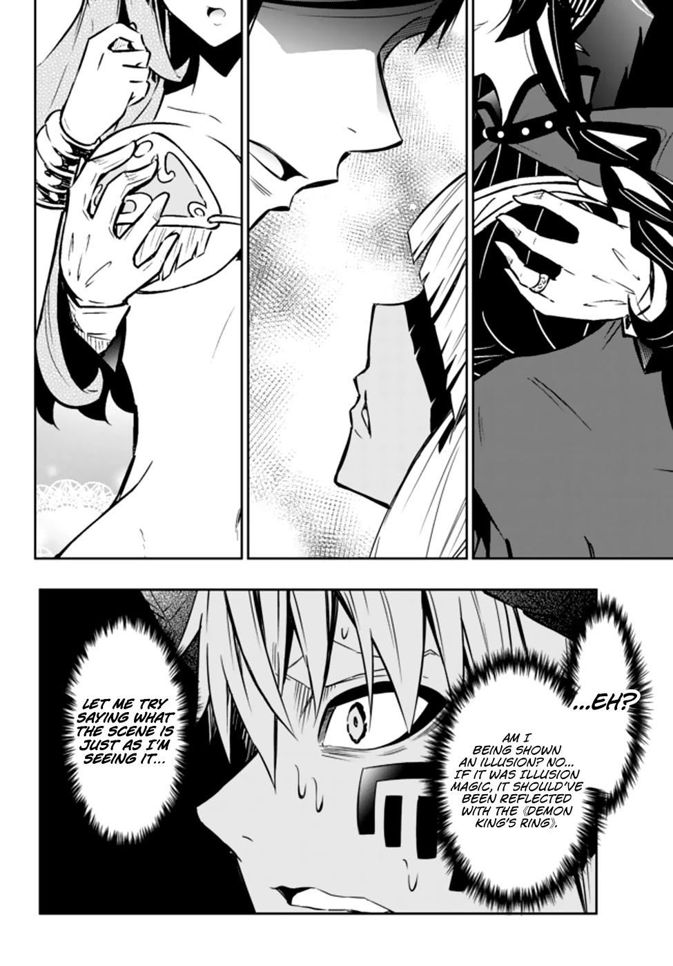 Isekai Maou to Shoukan Shoujo Dorei Majutsu Chapter 60.2 page 11 - Chapter 60.2: Trying Out Using the Weapons I