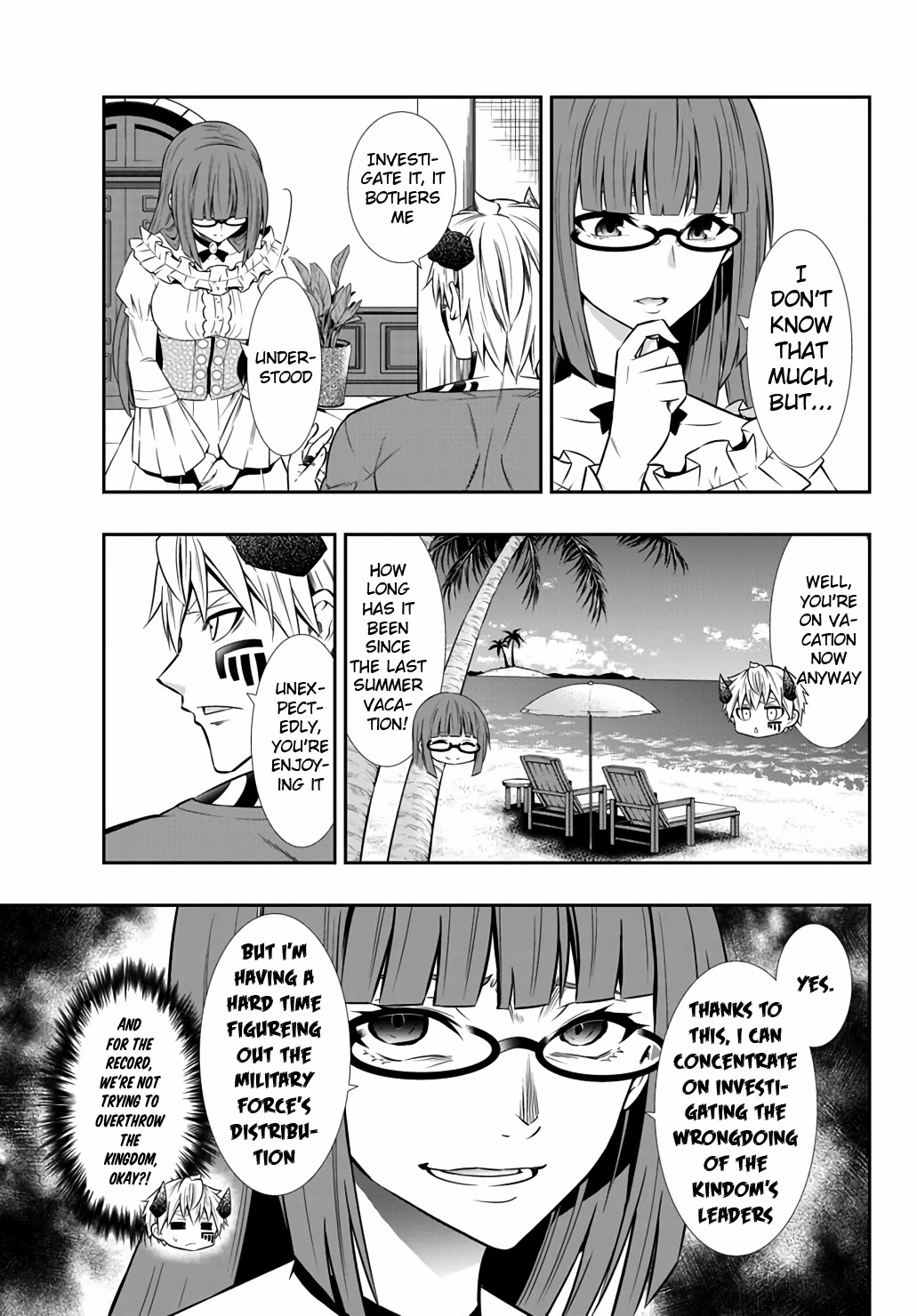 Isekai Maou to Shoukan Shoujo Dorei Majutsu Chapter 65 page 10 - Chapter 65: Royal Capital III