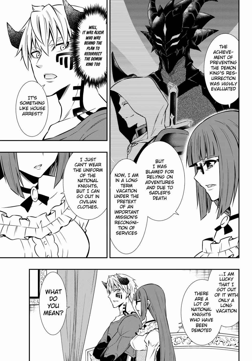 Isekai Maou to Shoukan Shoujo Dorei Majutsu Chapter 65 page 8 - Chapter 65: Royal Capital III