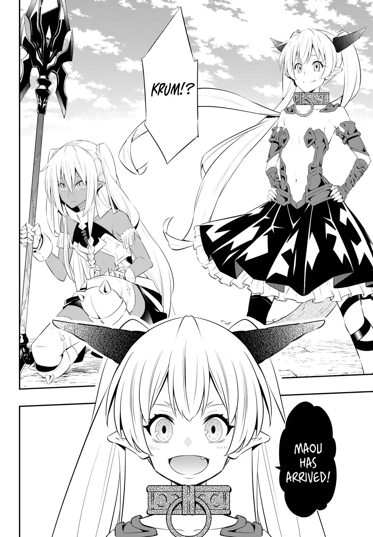 Isekai Maou to Shoukan Shoujo Dorei Majutsu Chapter 99 page 3 - Chapter 99