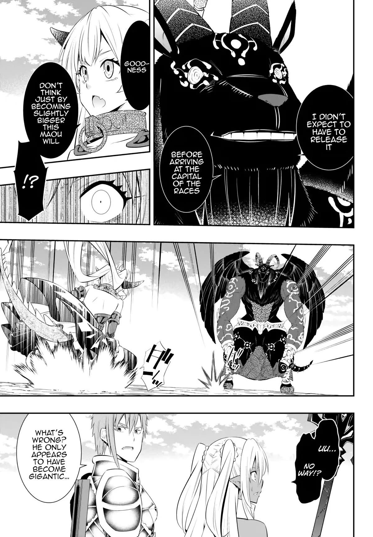 Isekai Maou to Shoukan Shoujo Dorei Majutsu Chapter 99 page 32 - Chapter 99
