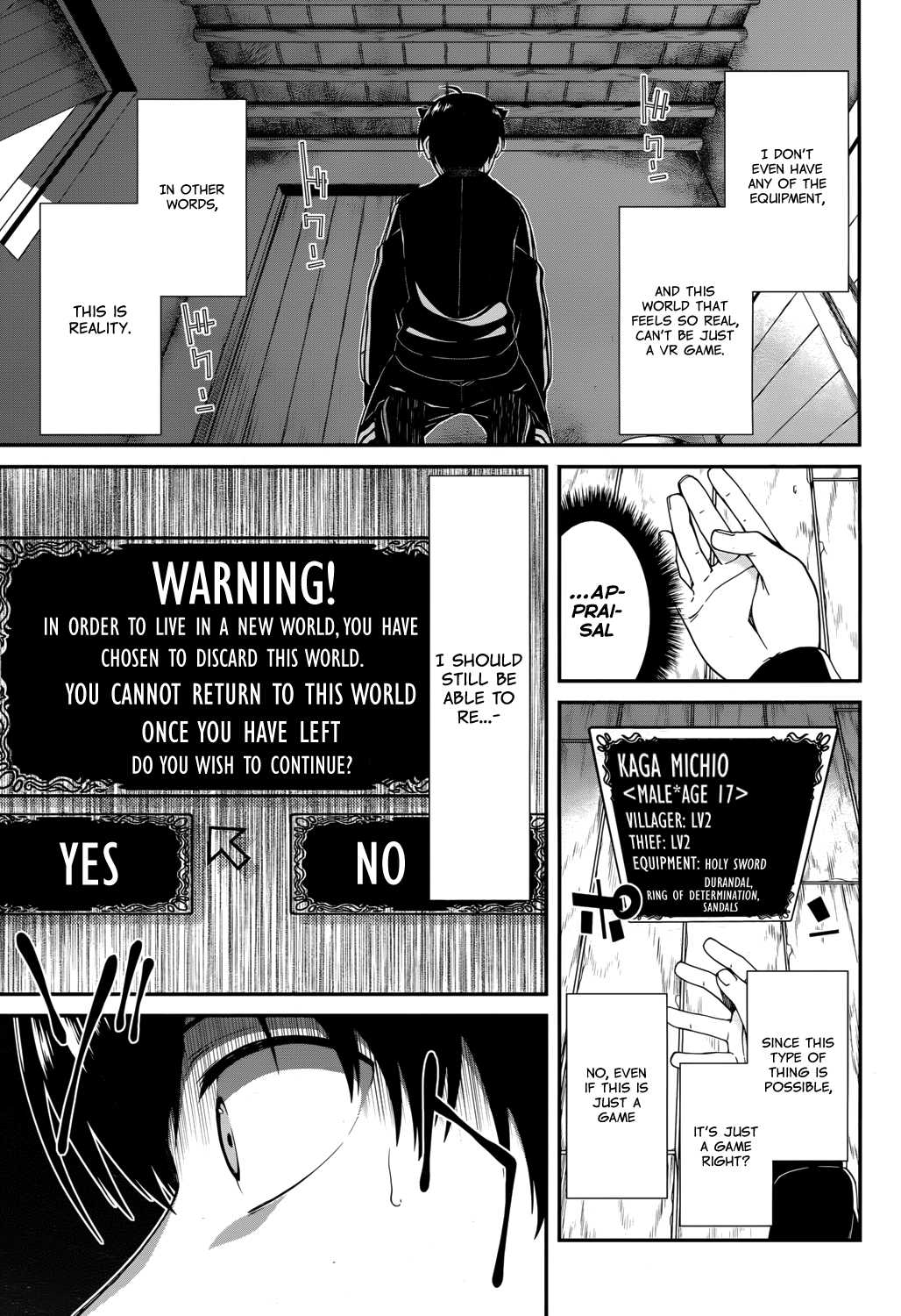 Isekai Meikyuu de Harem o Chapter 1 page 36 - Chapter 1